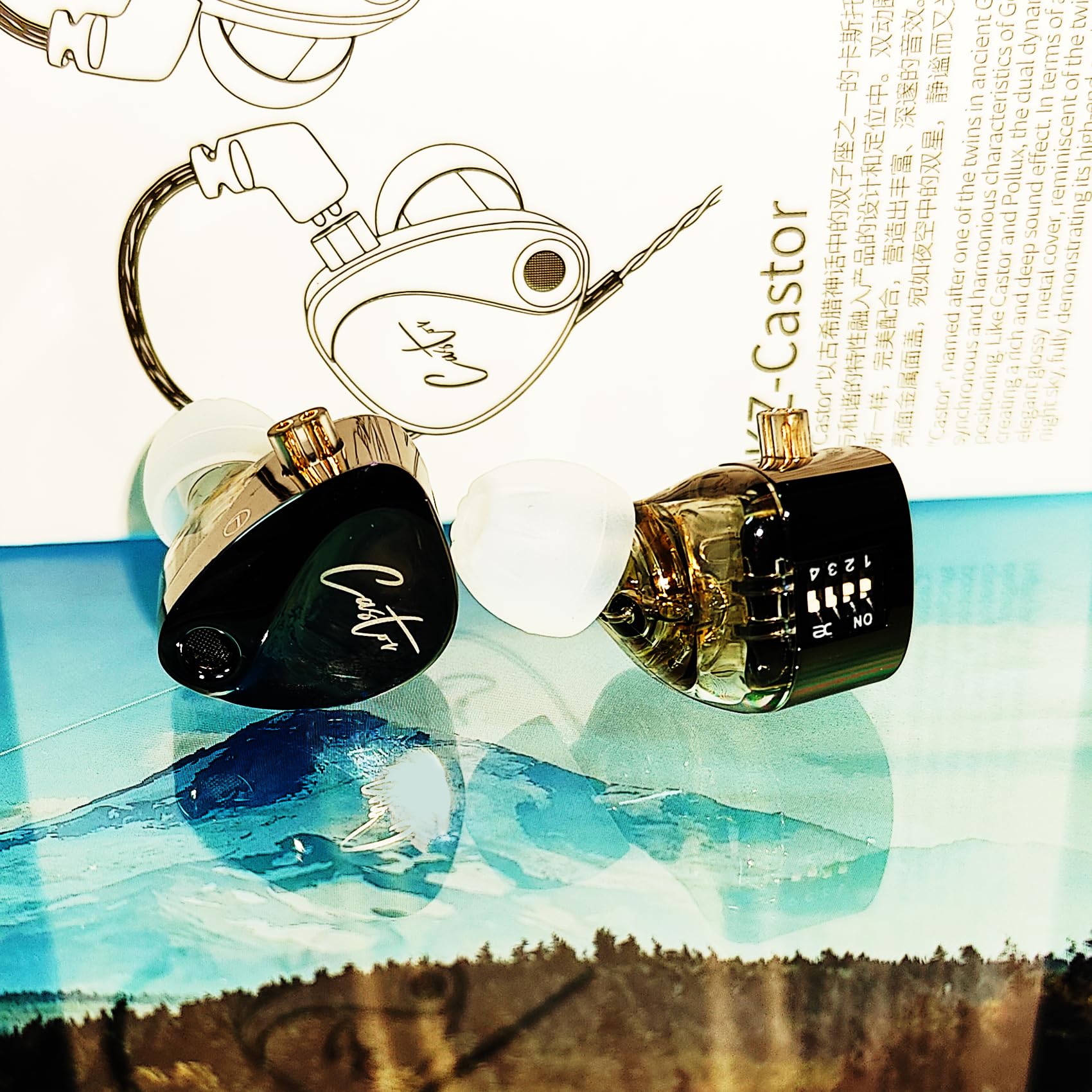 Foto 4 pulgar | Auriculares Intraurales Kz Castor Hifi Dual-dynamic - Venta Internacional.