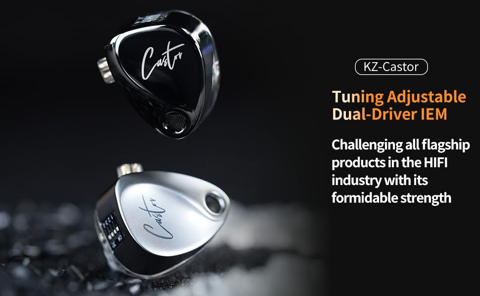Foto 6 pulgar | Auriculares Intraurales Kz Castor Hifi Dual-dynamic - Venta Internacional.