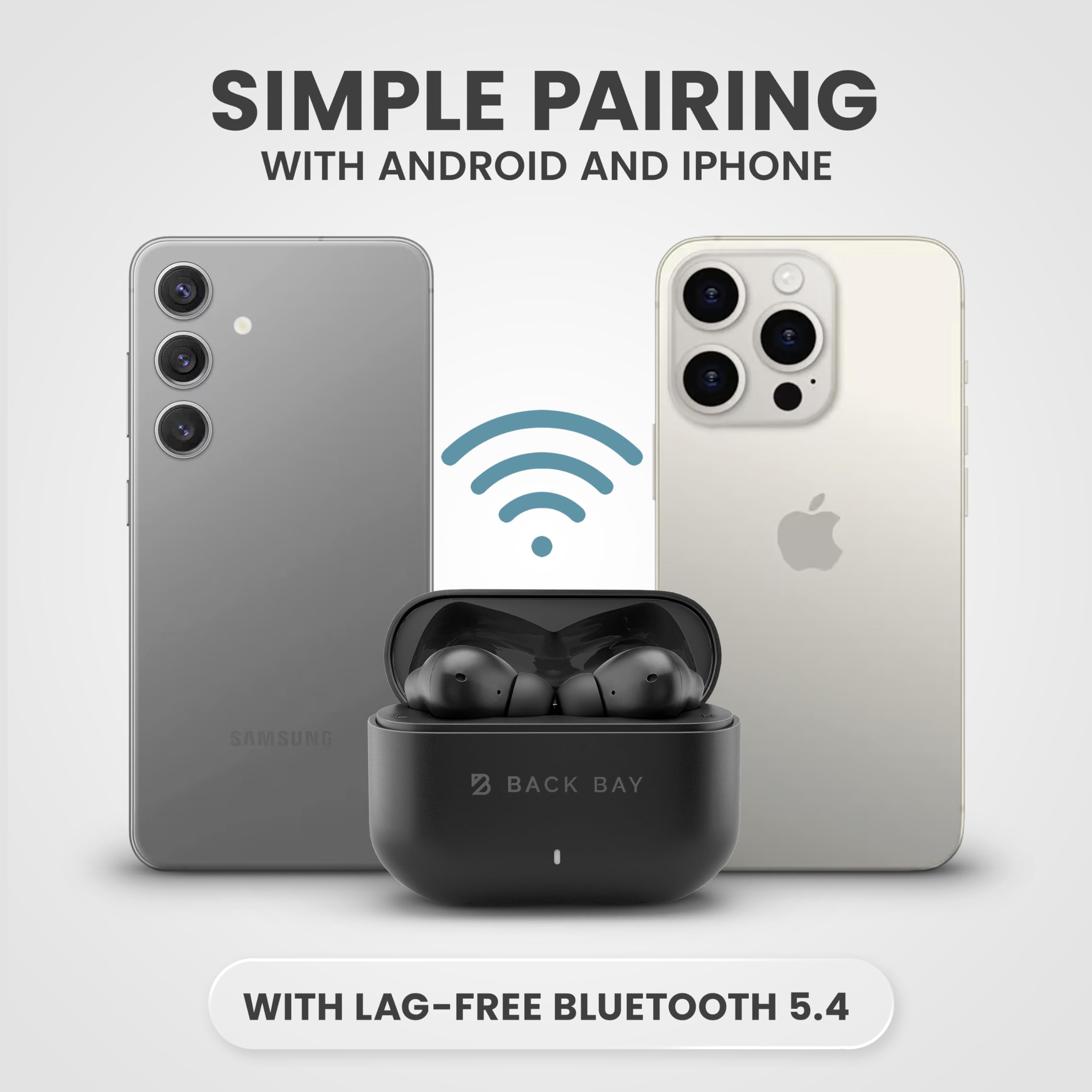 Foto 5 pulgar | Auriculares Back Bay Audio Firstclass 50 Anc Bluetooth 5.4 - Venta Internacional.