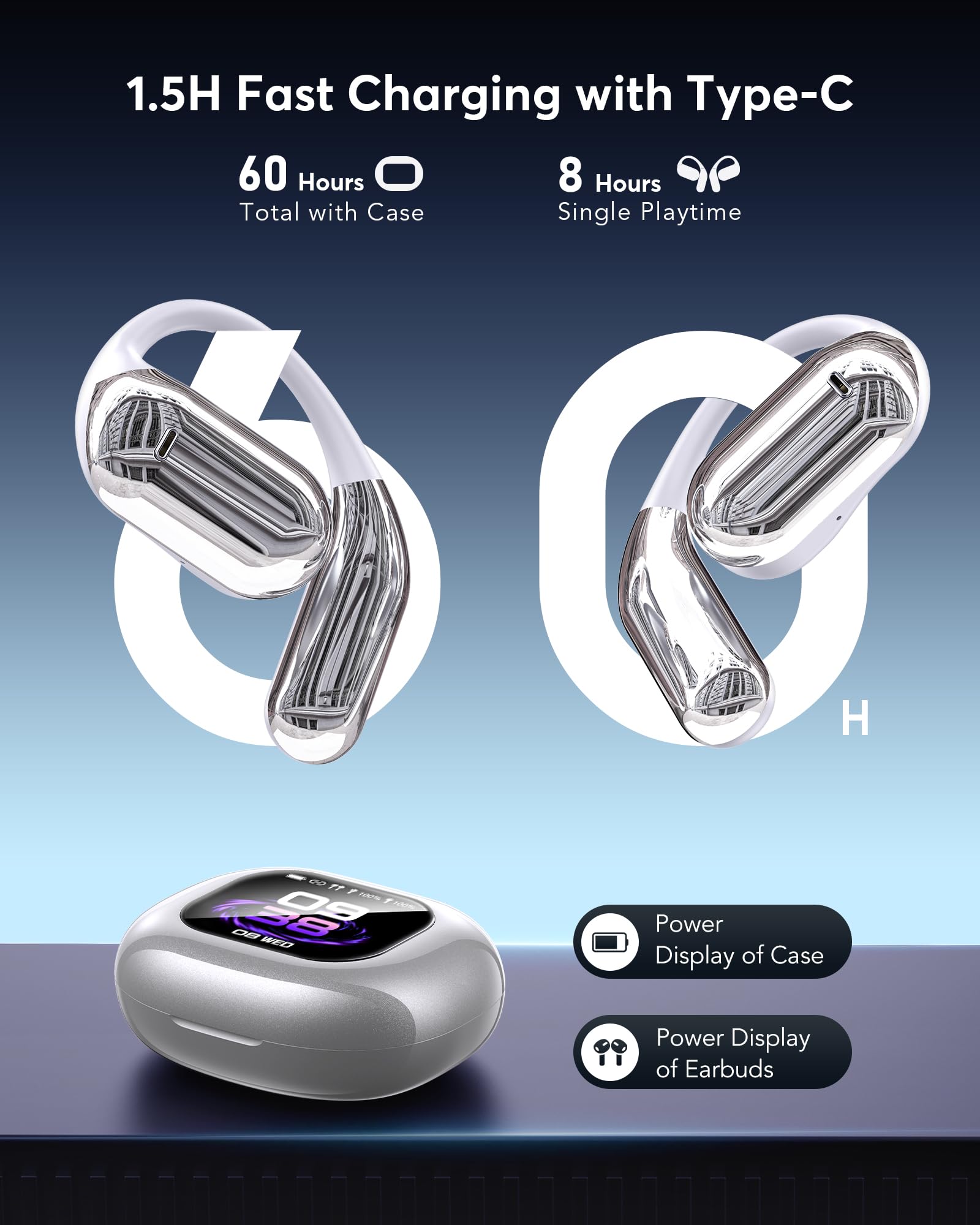 Foto 4 pulgar | Auriculares De Traducción Euqq Ai Language Bluetooth 5.4 144 Idiomas - Venta Internacional.