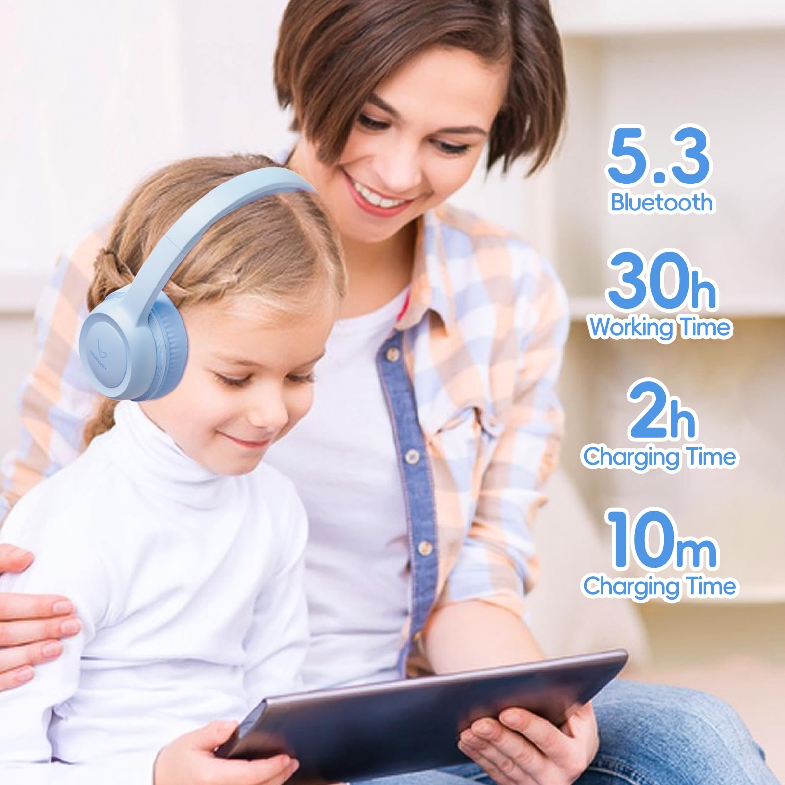 Foto 5 pulgar | Auriculares Bluetooth Vinamass E63 Kids 30h Playtime 85db - Venta Internacional.