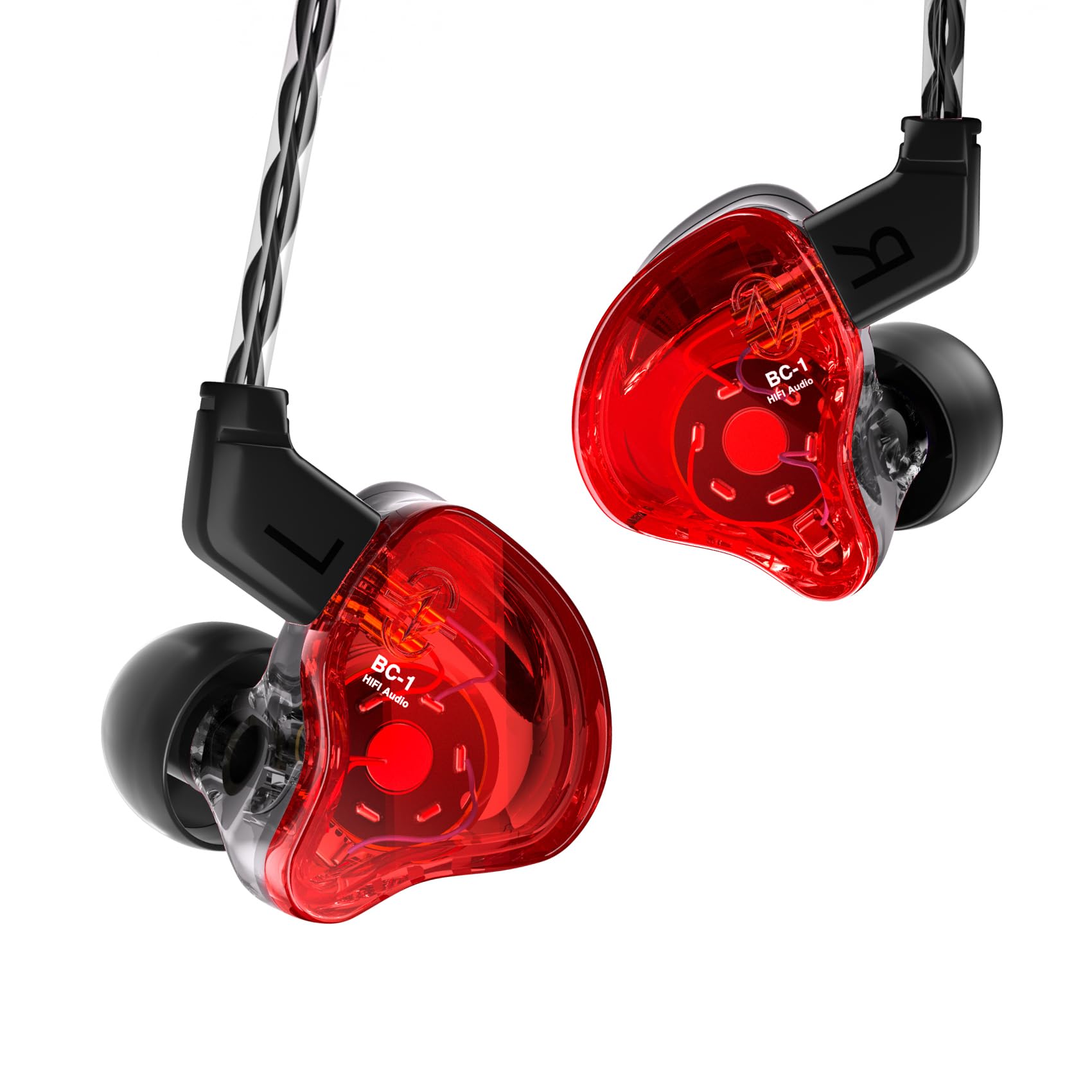 Foto 2 pulgar | Auriculares Yinyoo Ccz Melody In-ear 1dd 1ba Monitores Rojos - Venta Internacional.