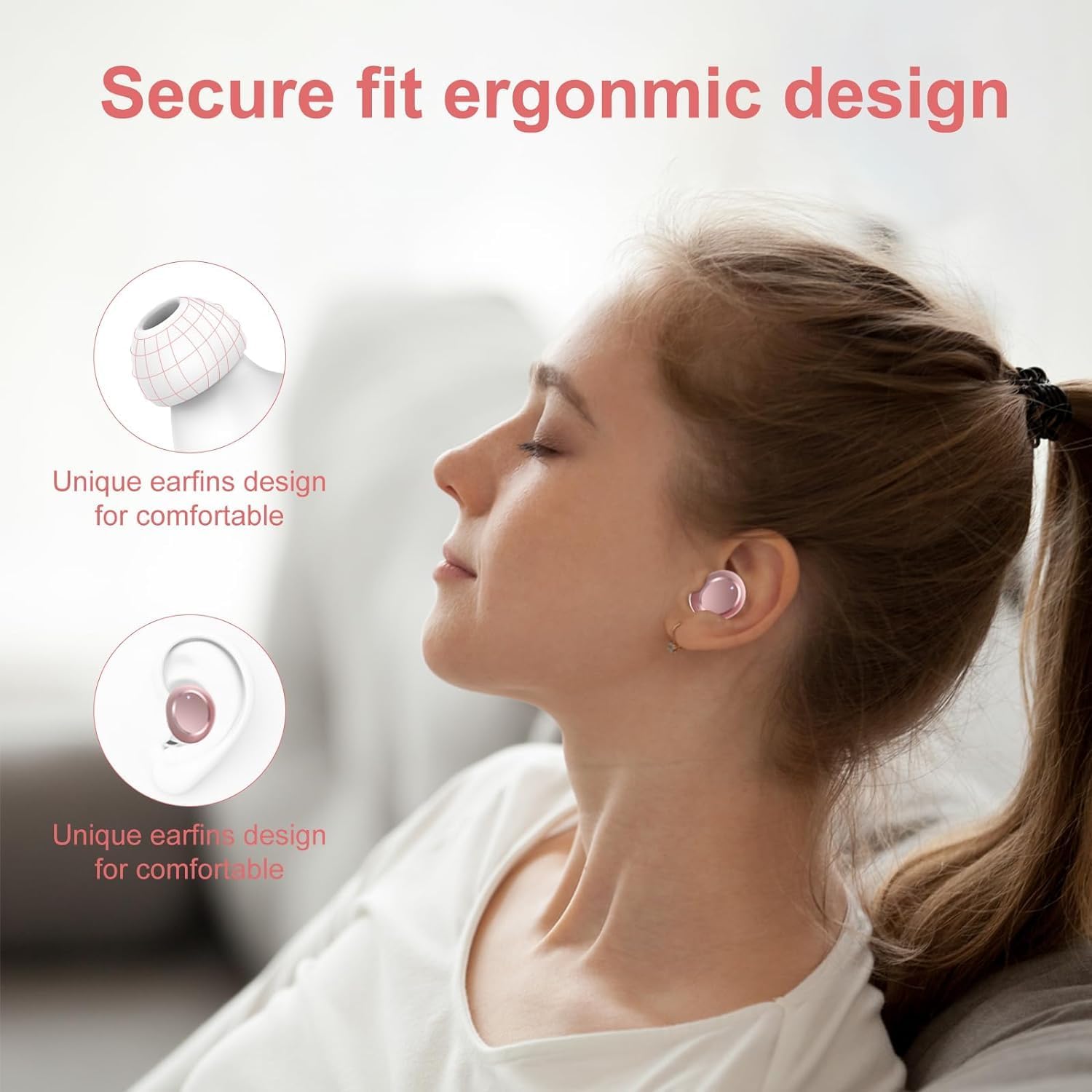 Foto 7 pulgar | Auriculares Inalámbricos Bluetooth 5.3 Lekaby Con 4 Micrófonos Enc Ip7 128h - Venta Internacional.