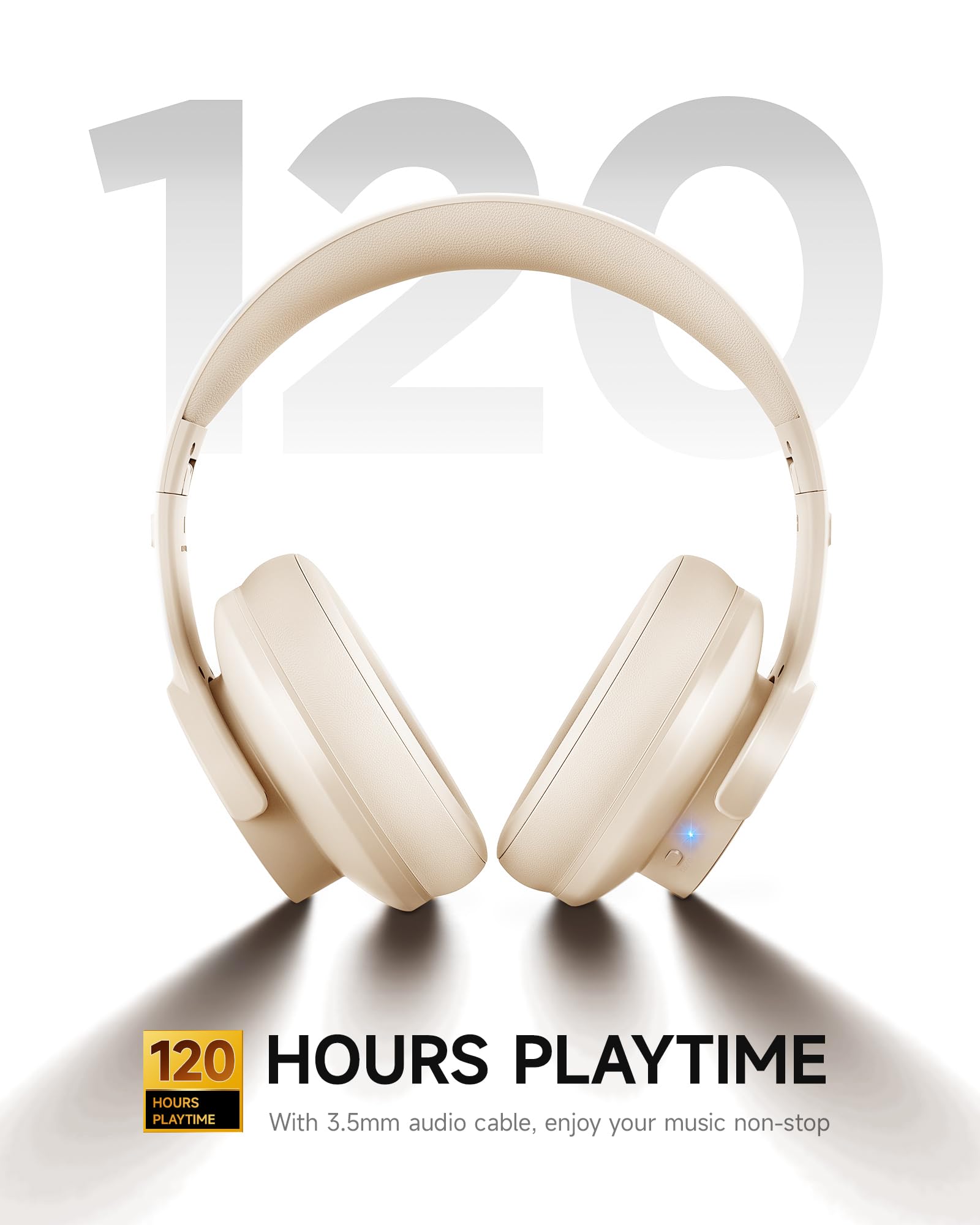 Foto 4 pulgar | Auriculares Bluetooth Picun B8 120h Playtime, 3 Modos De Ecualización, Color Caqui - Venta Internacional.