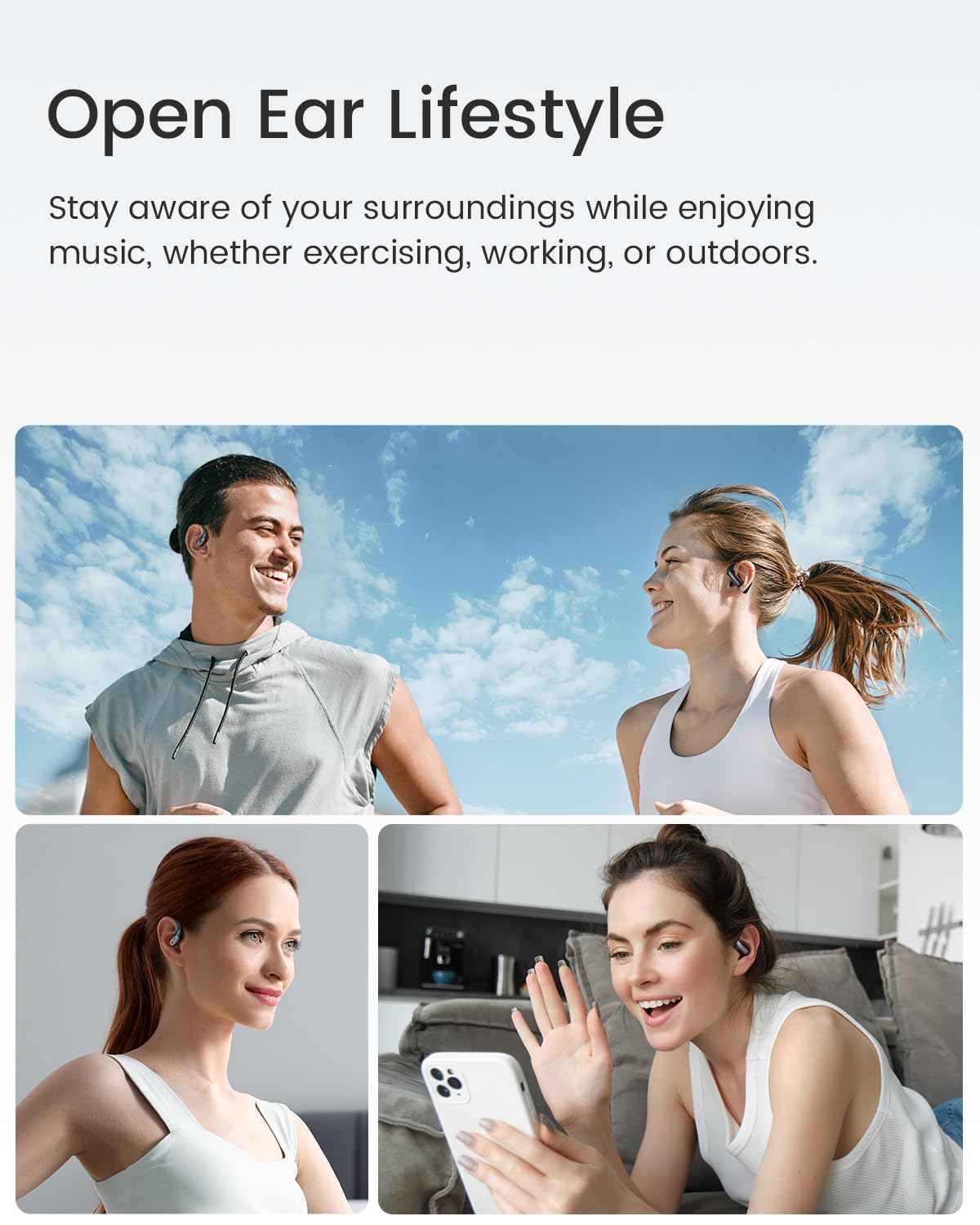 Foto 7 | Auriculares Inalámbricos Abiertos Acefast Acefit Air Bluetooth 5.4 - Venta Internacional.