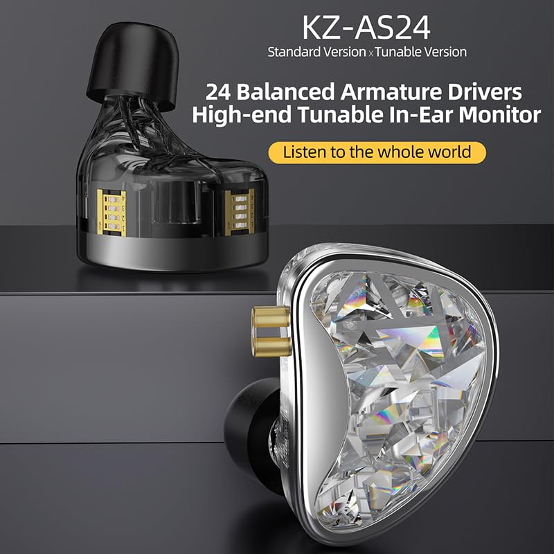 Foto 3 pulgar | Controladores De Auriculares Intraurales Kz As24 24ba De Alto Rendimiento - Venta Internacional.