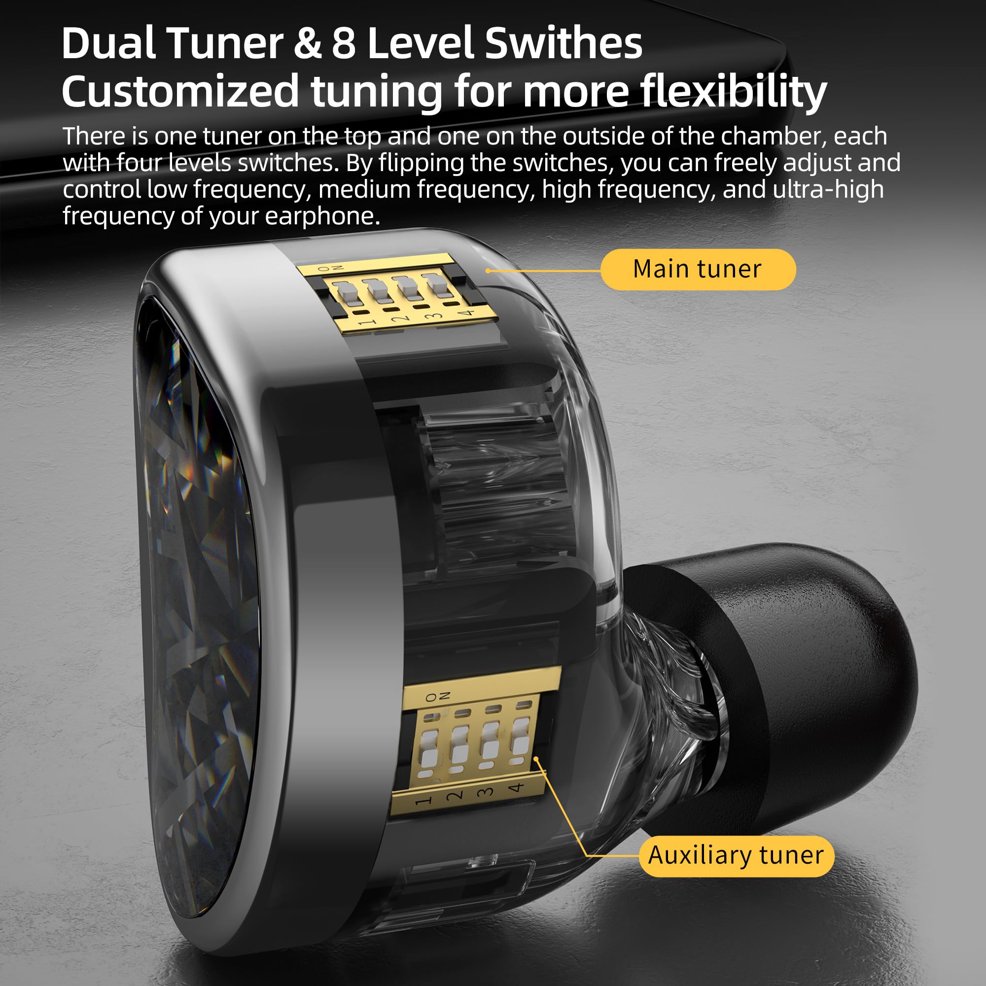Foto 4 pulgar | Controladores De Auriculares Intraurales Kz As24 24ba De Alto Rendimiento - Venta Internacional.