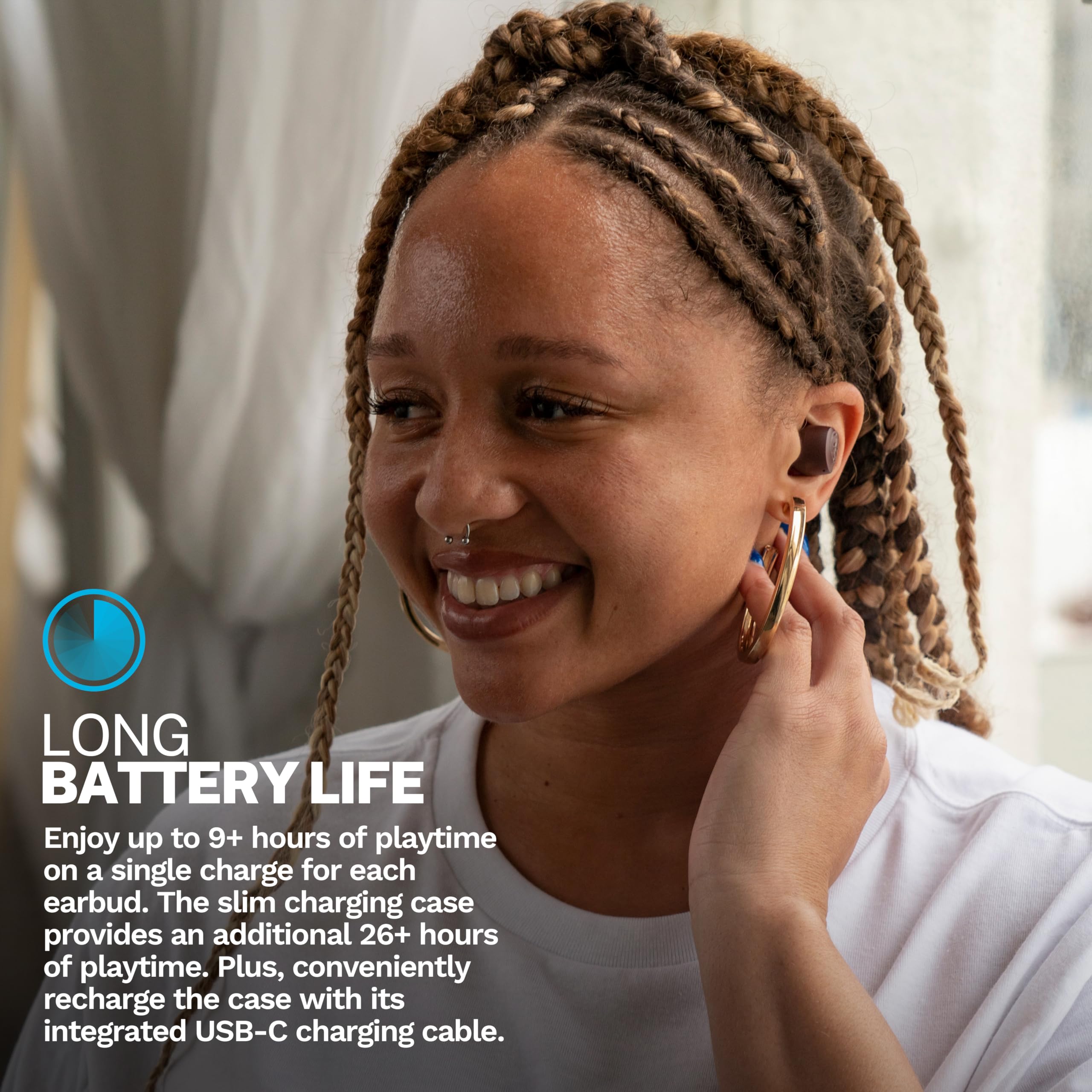 Foto 4 pulgar | Auriculares Inalámbricos True Jlab Go Air Tones+ Bluetooth 5.1 - Venta Internacional.