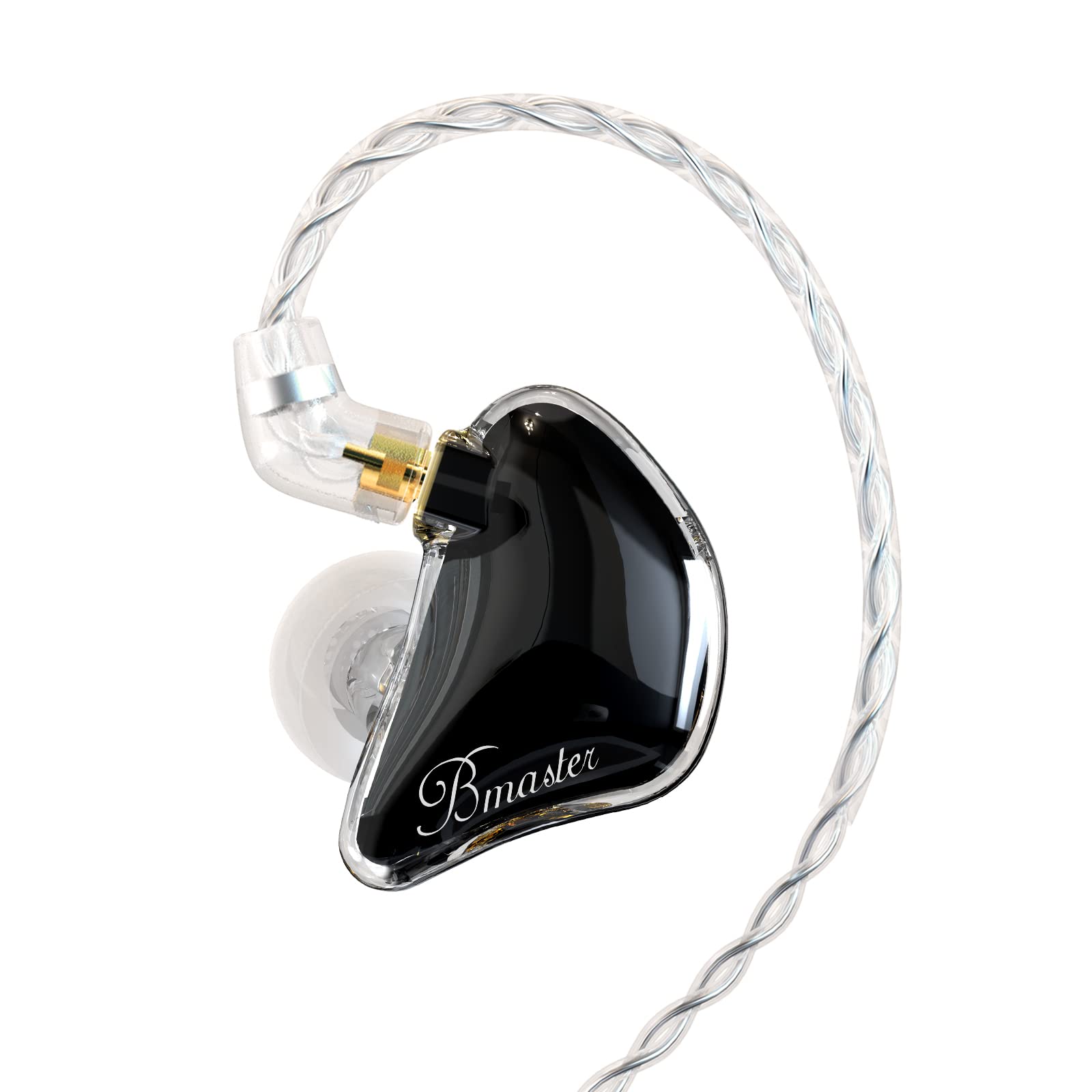 Foto 2 pulgar | Auriculares Con Monitor Intraural Basn Bmaster Triple Drivers, Color Negro - Venta Internacional.