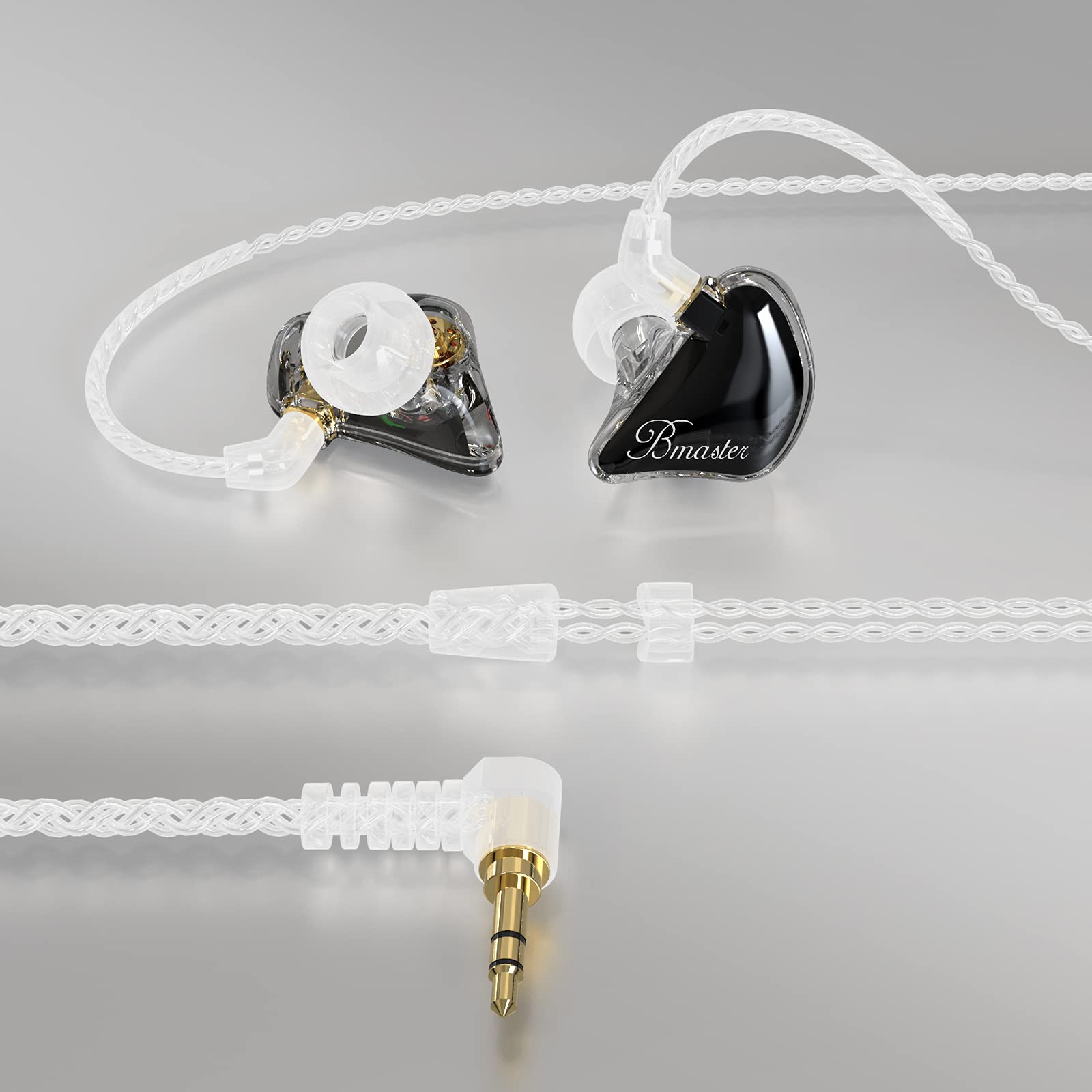 Foto 5 pulgar | Auriculares Con Monitor Intraural Basn Bmaster Triple Drivers, Color Negro - Venta Internacional.