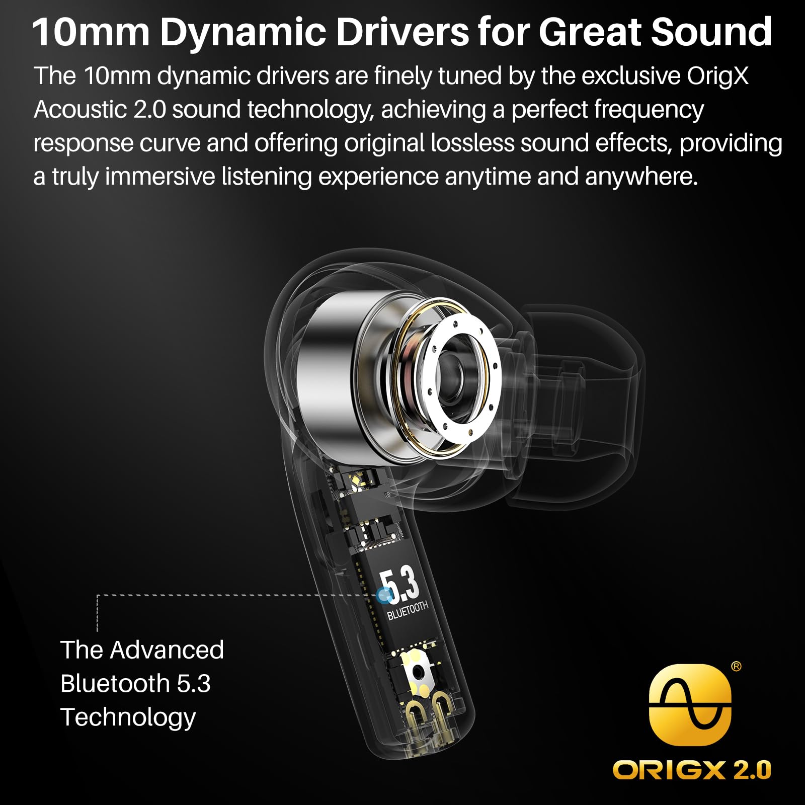 Foto 6 pulgar | Auriculares Inalámbricos Tozo T20 Bluetooth Ipx8 Negros - Venta Internacional.