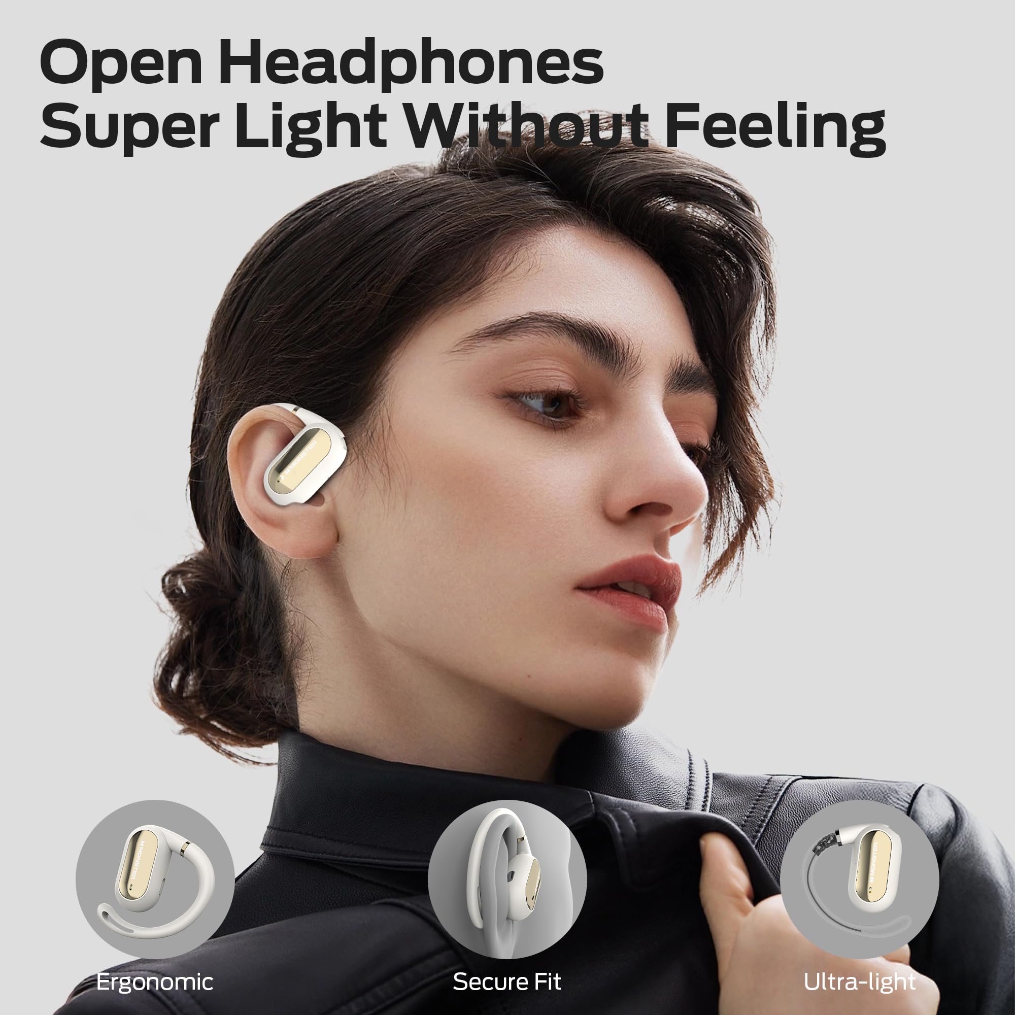 Foto 4 pulgar | Auriculares Inalámbricos Bluetooth Monster Open Ear Ac322 - Venta Internacional.