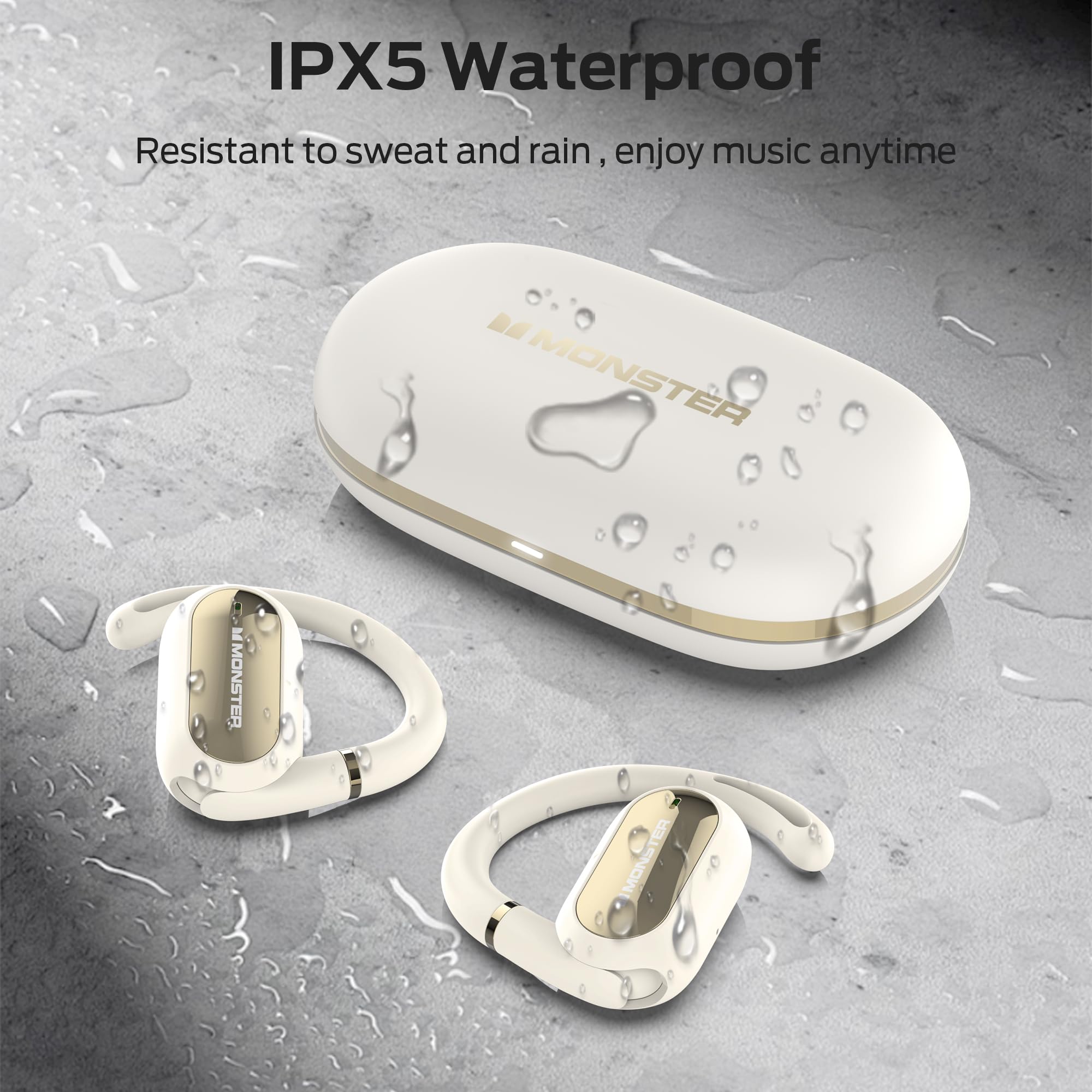 Foto 6 pulgar | Auriculares Inalámbricos Bluetooth Monster Open Ear Ac322 - Venta Internacional.