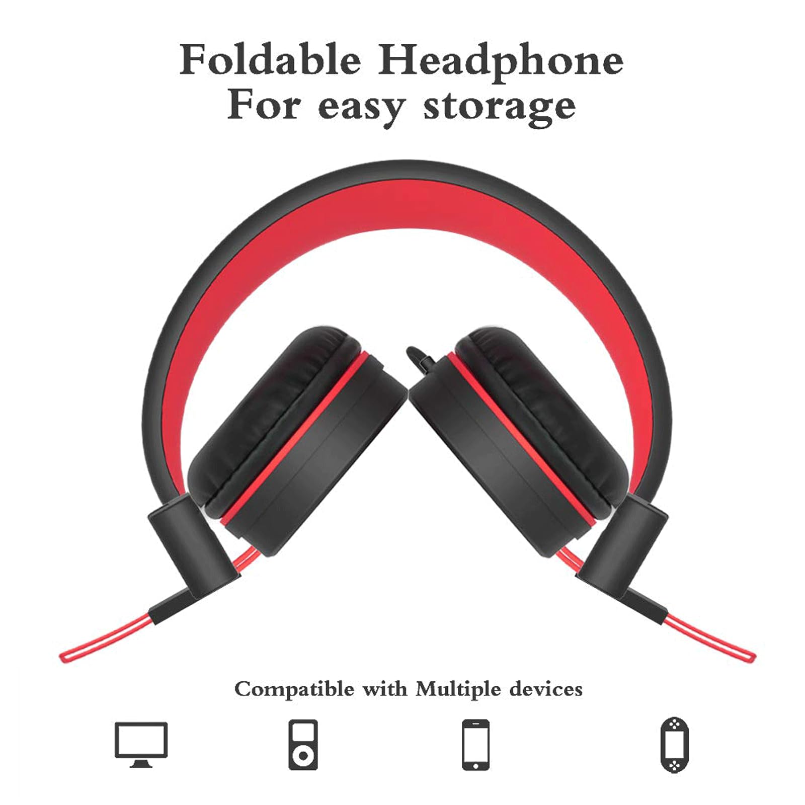 Foto 5 pulgar | Auriculares Supraaurales Plegables Elecder I37 Para Niños Con Conector De 3,5 Mm - Venta Internacional.