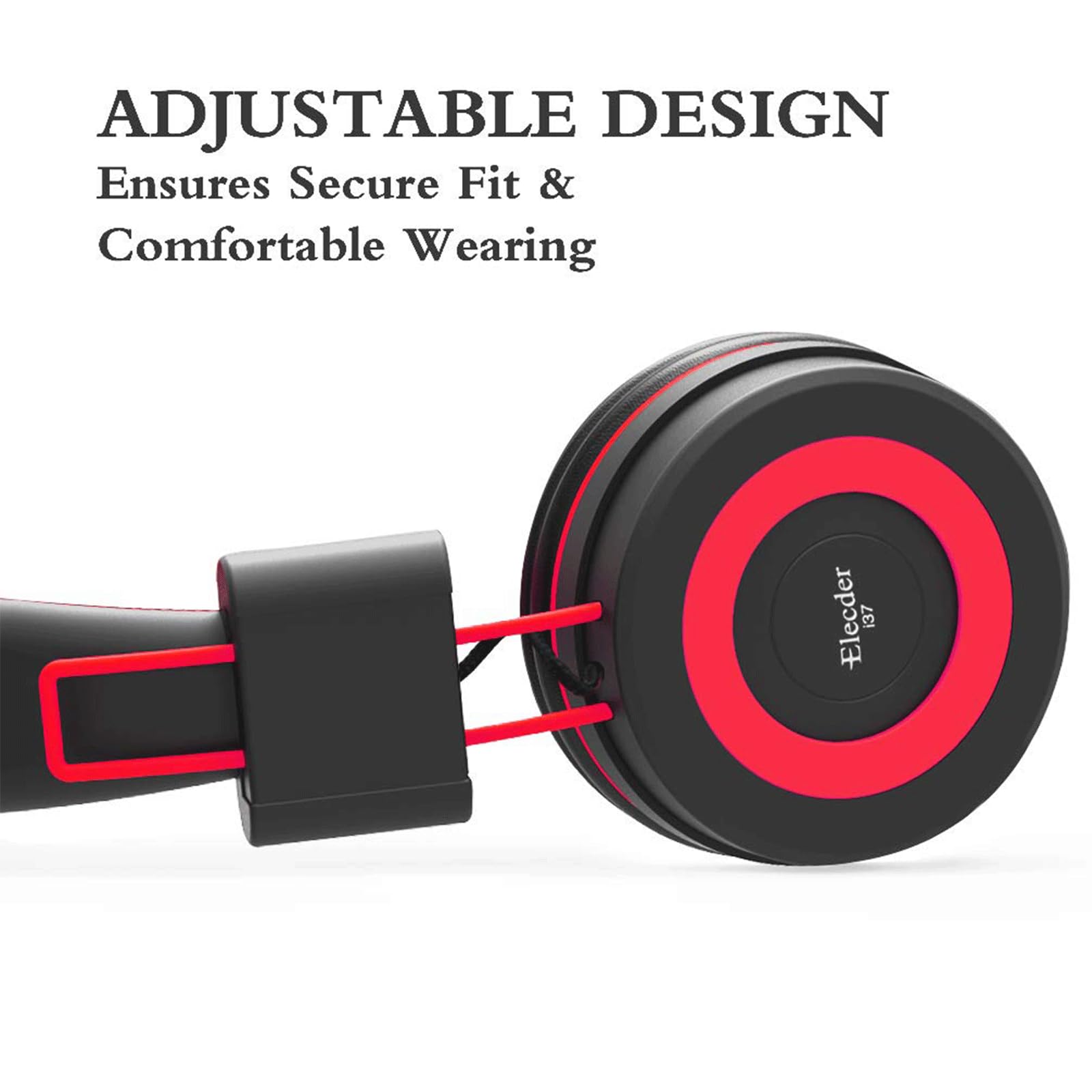 Foto 6 pulgar | Auriculares Supraaurales Plegables Elecder I37 Para Niños Con Conector De 3,5 Mm - Venta Internacional.