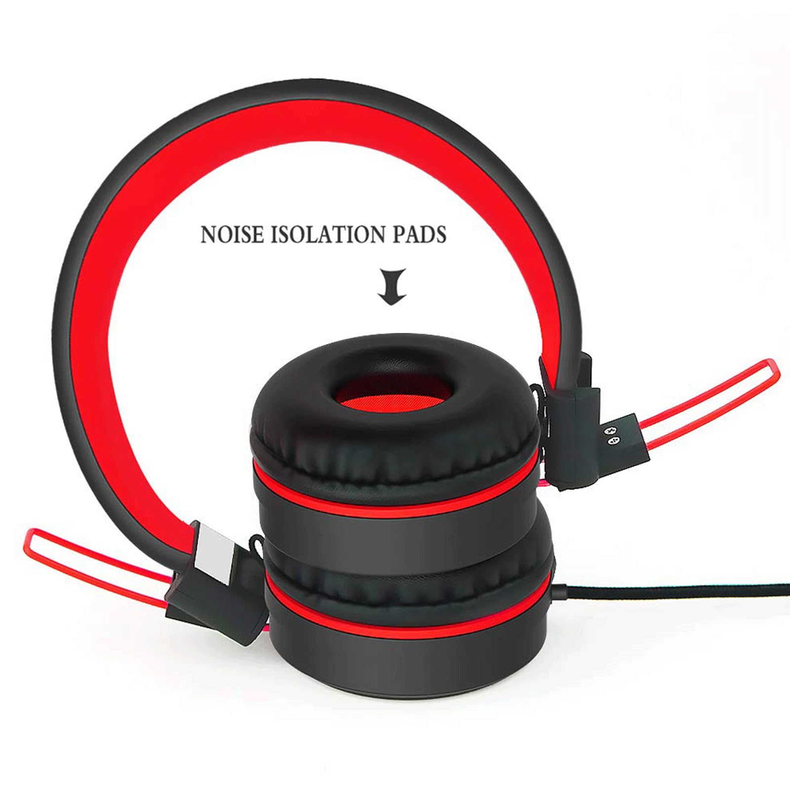 Foto 7 pulgar | Auriculares Supraaurales Plegables Elecder I37 Para Niños Con Conector De 3,5 Mm - Venta Internacional.