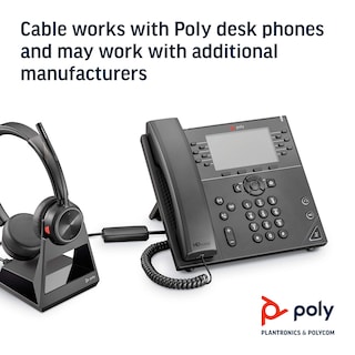 Foto 4 | Cable De Interruptor De Gancho Electrónico Plantronics App-51 Para Polietileno - Venta Internacional.