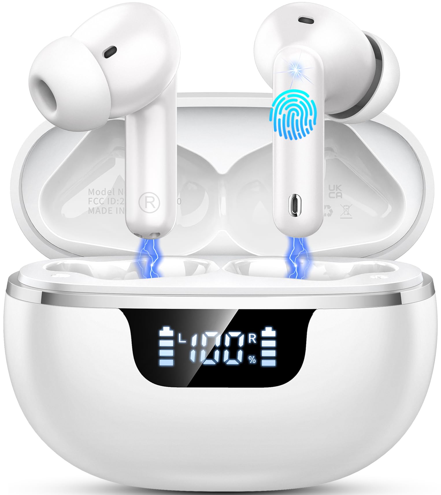 Foto 2 pulgar | Auriculares Inalámbricos Bluetooth 5.4 Donerton 40h Playtime - Venta Internacional.