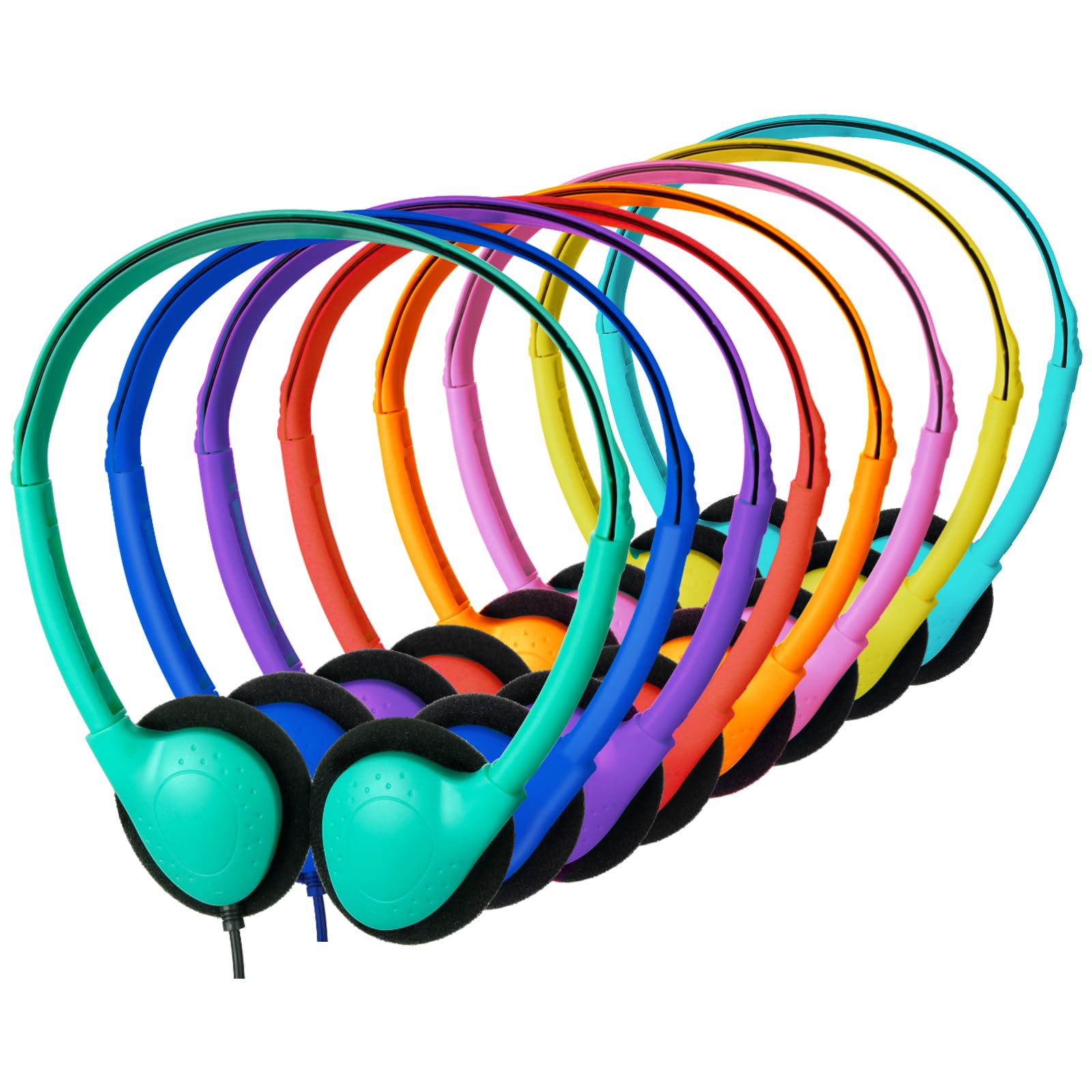 Foto 1 | Auriculares Yfsfqs Classroom Para Estudiantes Y Escuelas, Paquete De 20 - Venta Internacional.