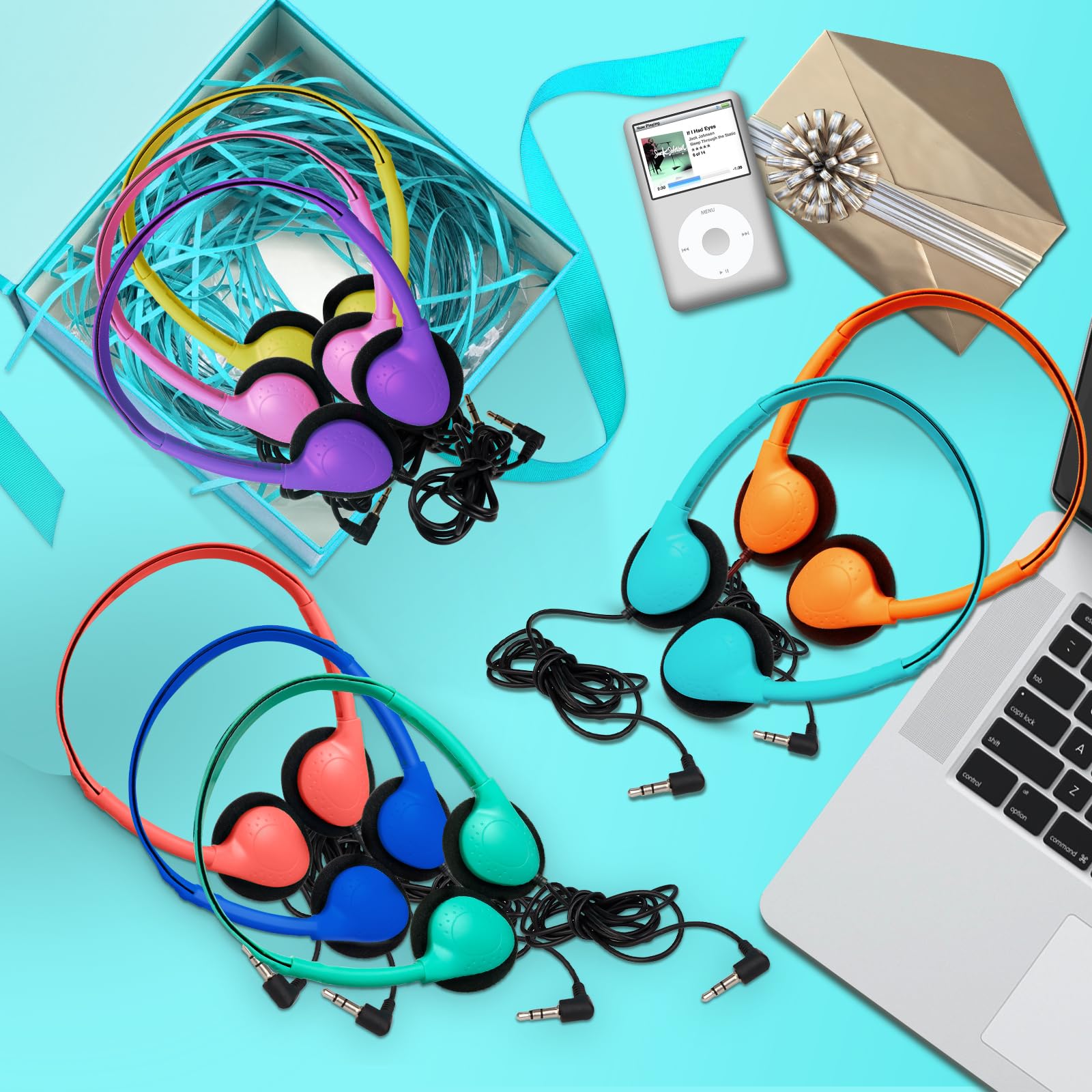 Foto 6 pulgar | Auriculares Yfsfqs Classroom Para Estudiantes Y Escuelas, Paquete De 20 - Venta Internacional.