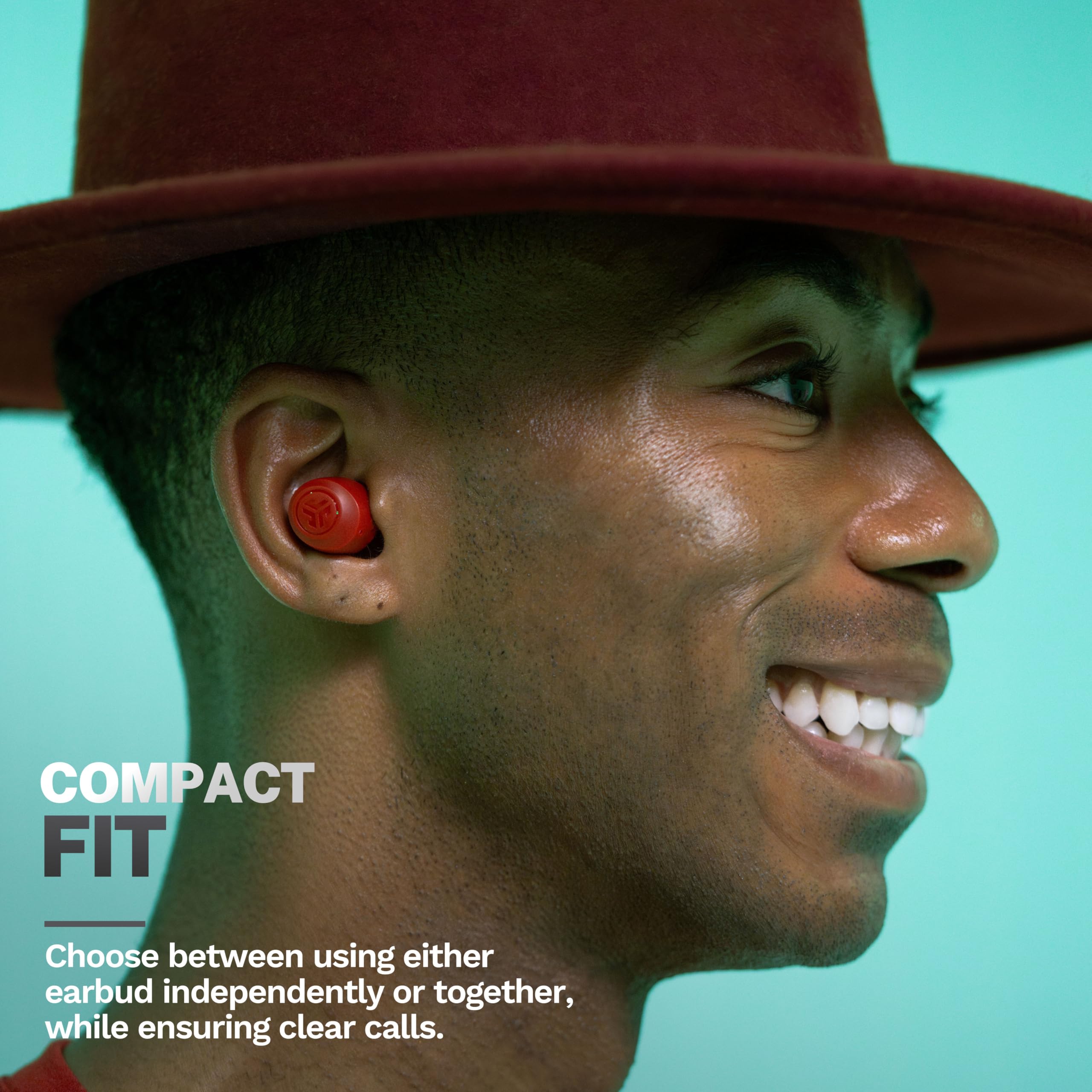 Foto 7 pulgar | Auriculares Bluetooth Jlab Go Air Pop True Wireless, Color Rojo - Venta Internacional.