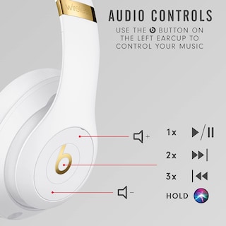 Foto 6 | Auriculares Inalámbricos Beats Studio3 Con Cancelación De Ruido Blancos - Venta Internacional.