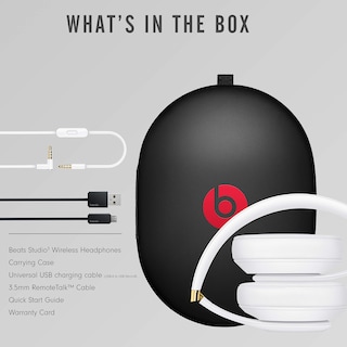 Foto 7 | Auriculares Inalámbricos Beats Studio3 Con Cancelación De Ruido Blancos - Venta Internacional.