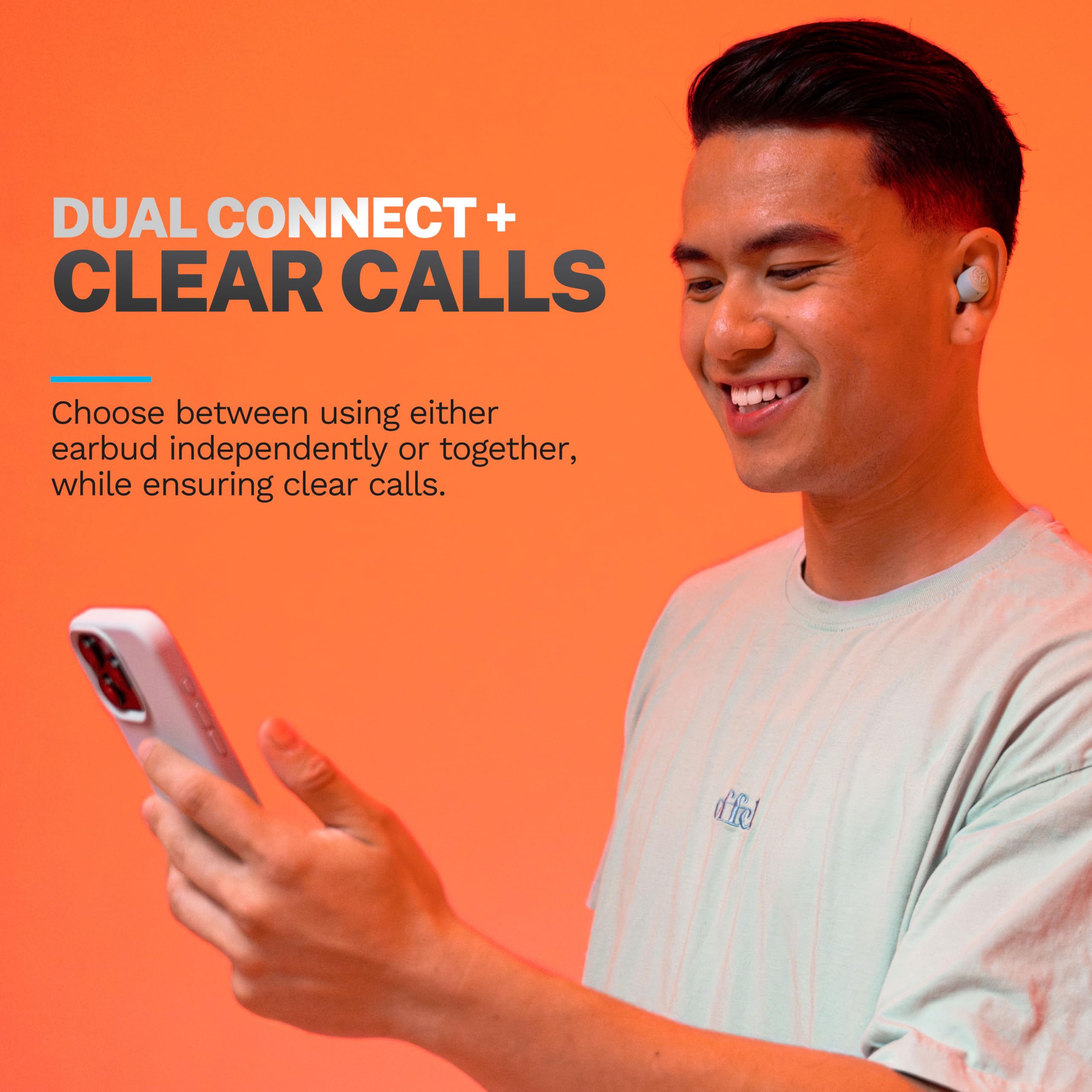 Foto 6 pulgar | Auriculares Bluetooth Jlab Go Air Pop True Wireless Con Funda - Mint - Venta Internacional.