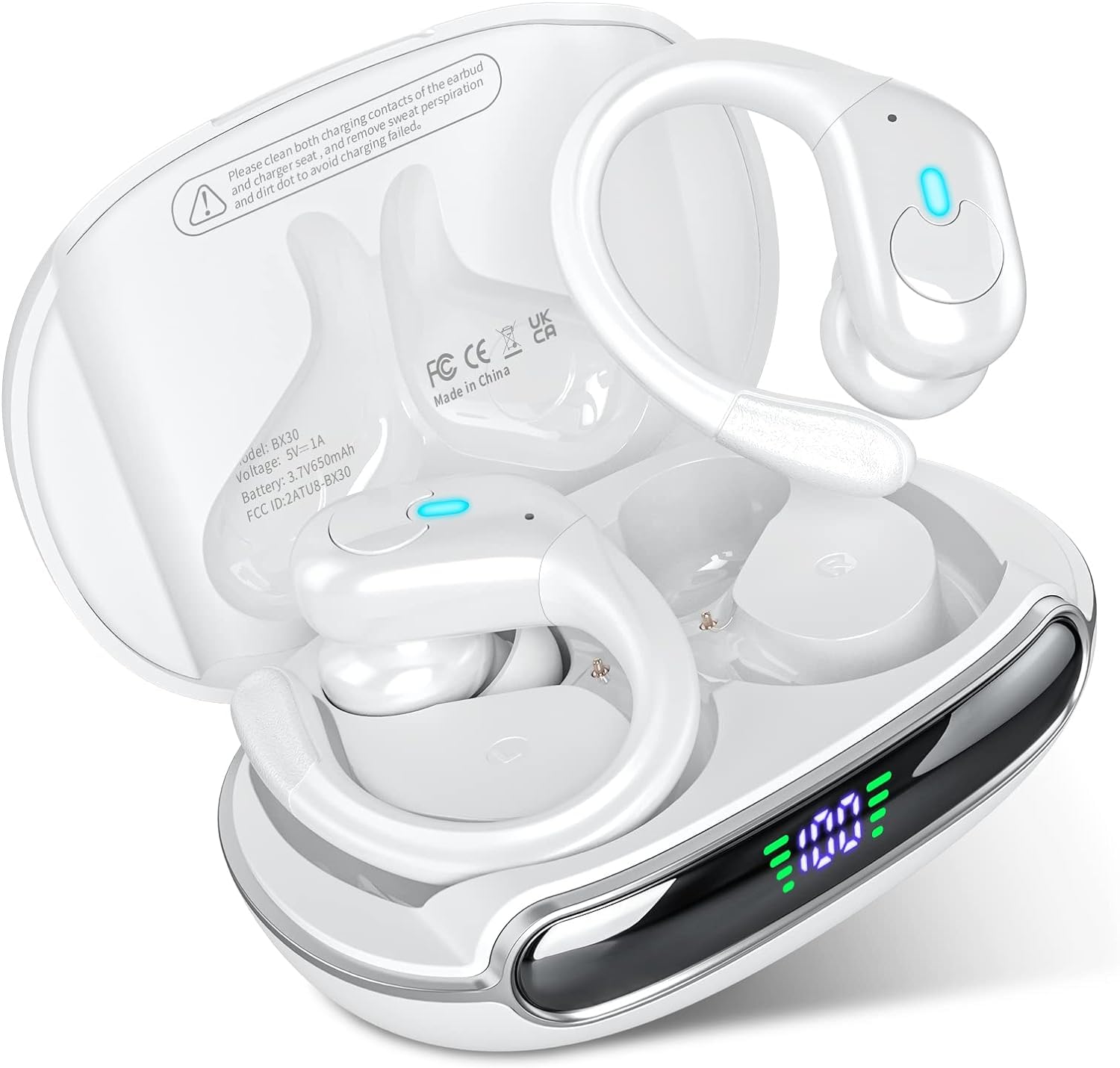 Foto 2 pulgar | Auriculares Inalámbricos Bluetooth 5.3 Hifi Stereo 80h Ipx7 - Venta Internacional.