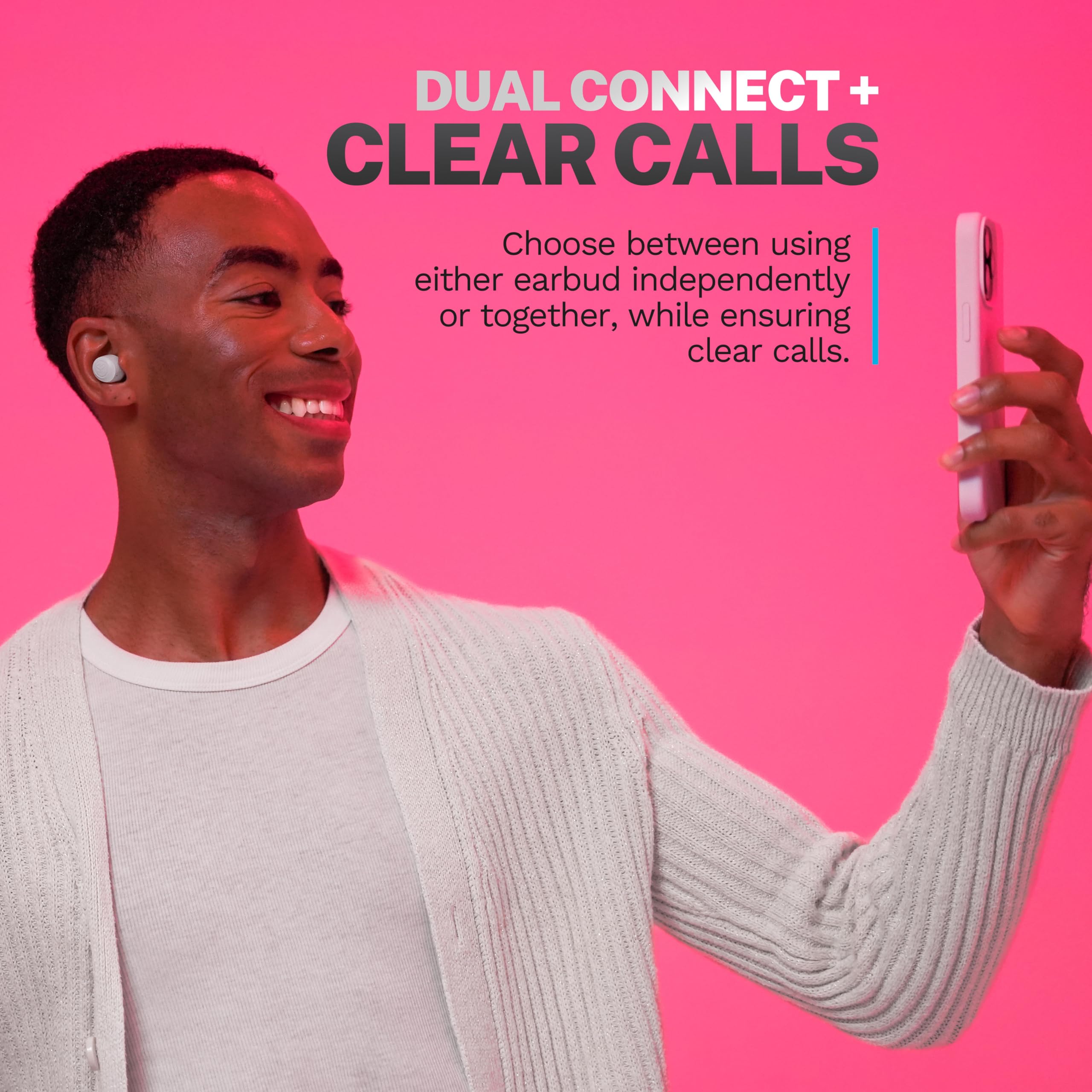 Foto 6 pulgar | Auriculares Bluetooth True Wireless Jlab Go Air Pop+ Blancos - Venta Internacional.