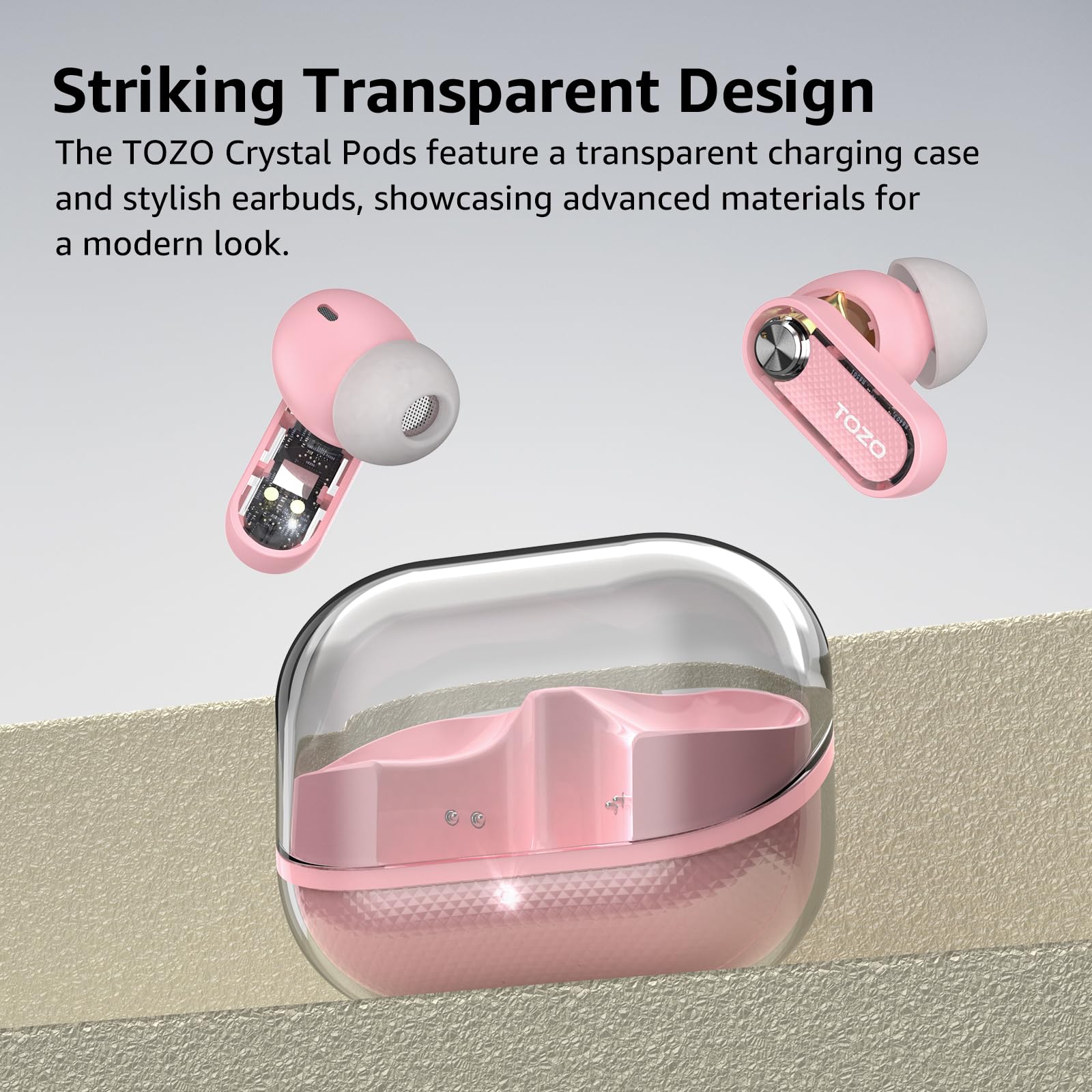 Foto 2 | Auriculares Inalámbricos Tozo Hybrid Active Noise Cancelling - Venta Internacional.