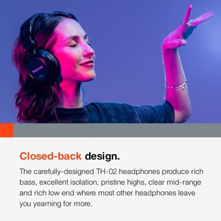 Foto 5 | Auriculares Tascam Th-02 Professional Studio Monitor Con Cable - Venta Internacional.
