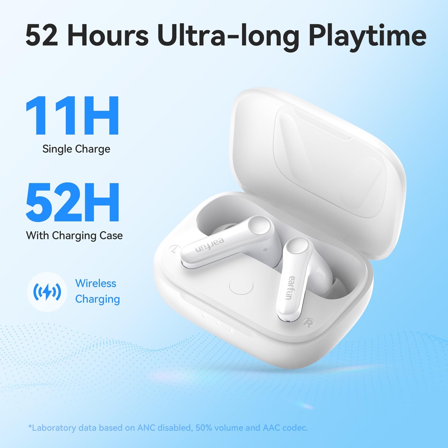 Foto 7 pulgar | Auriculares Inalámbricos Earfun Air Pro 4 Adaptive Anc 52h Playtime - Venta Internacional.