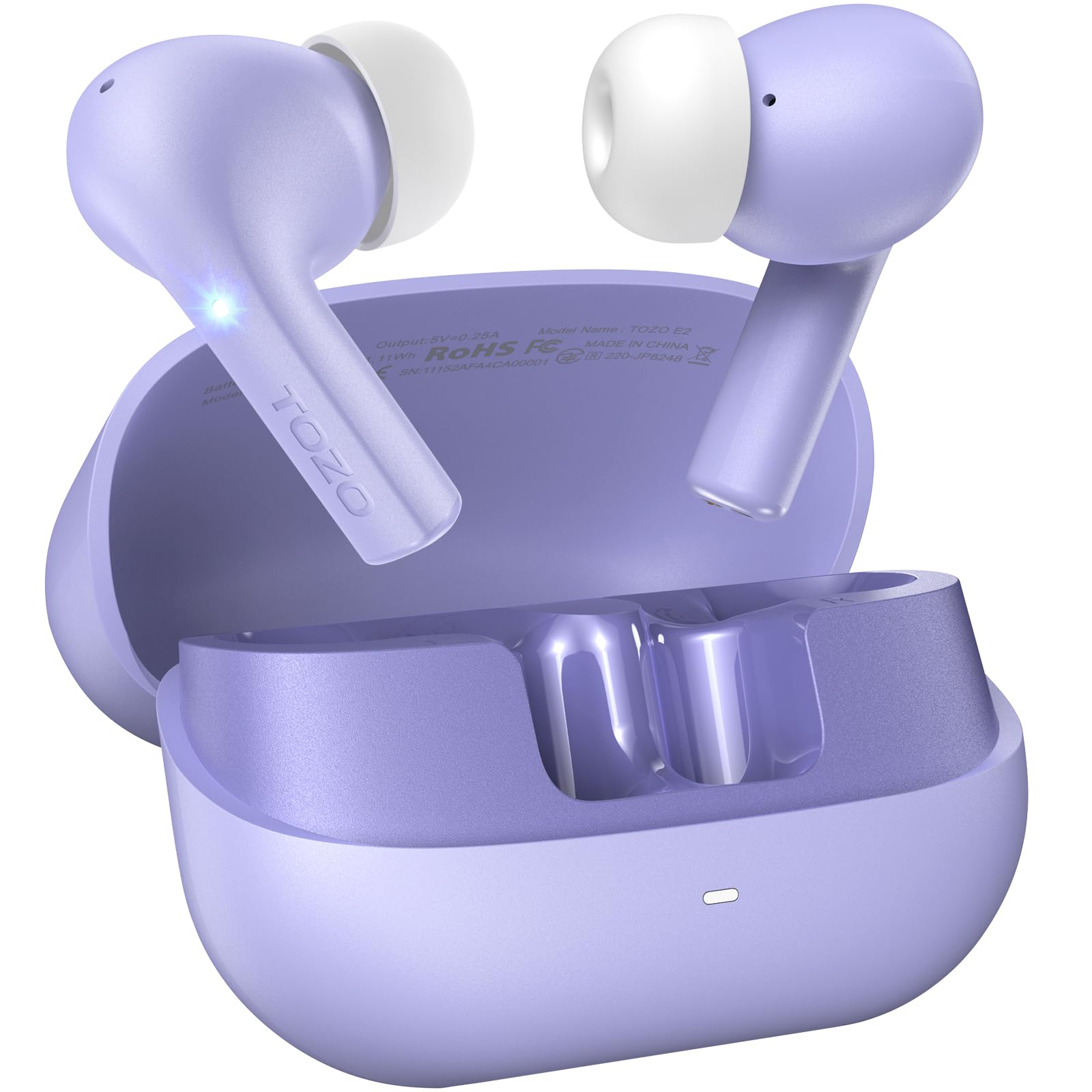 Foto 1 | Auriculares Inalámbricos Tozo E2 Ai Call Noise Cancelation 30h - Venta Internacional.