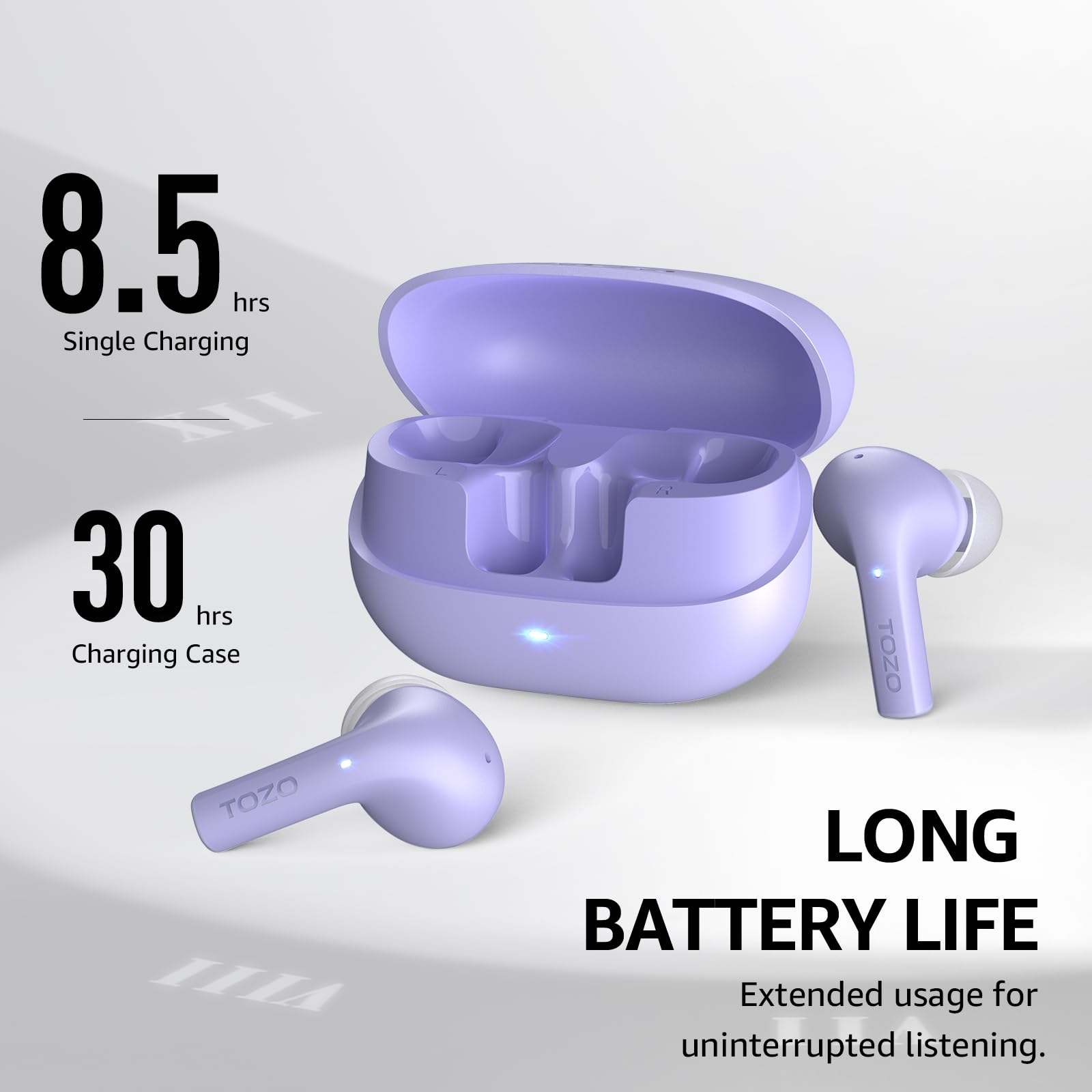 Foto 4 pulgar | Auriculares Inalámbricos Tozo E2 Ai Call Noise Cancelation 30h - Venta Internacional.