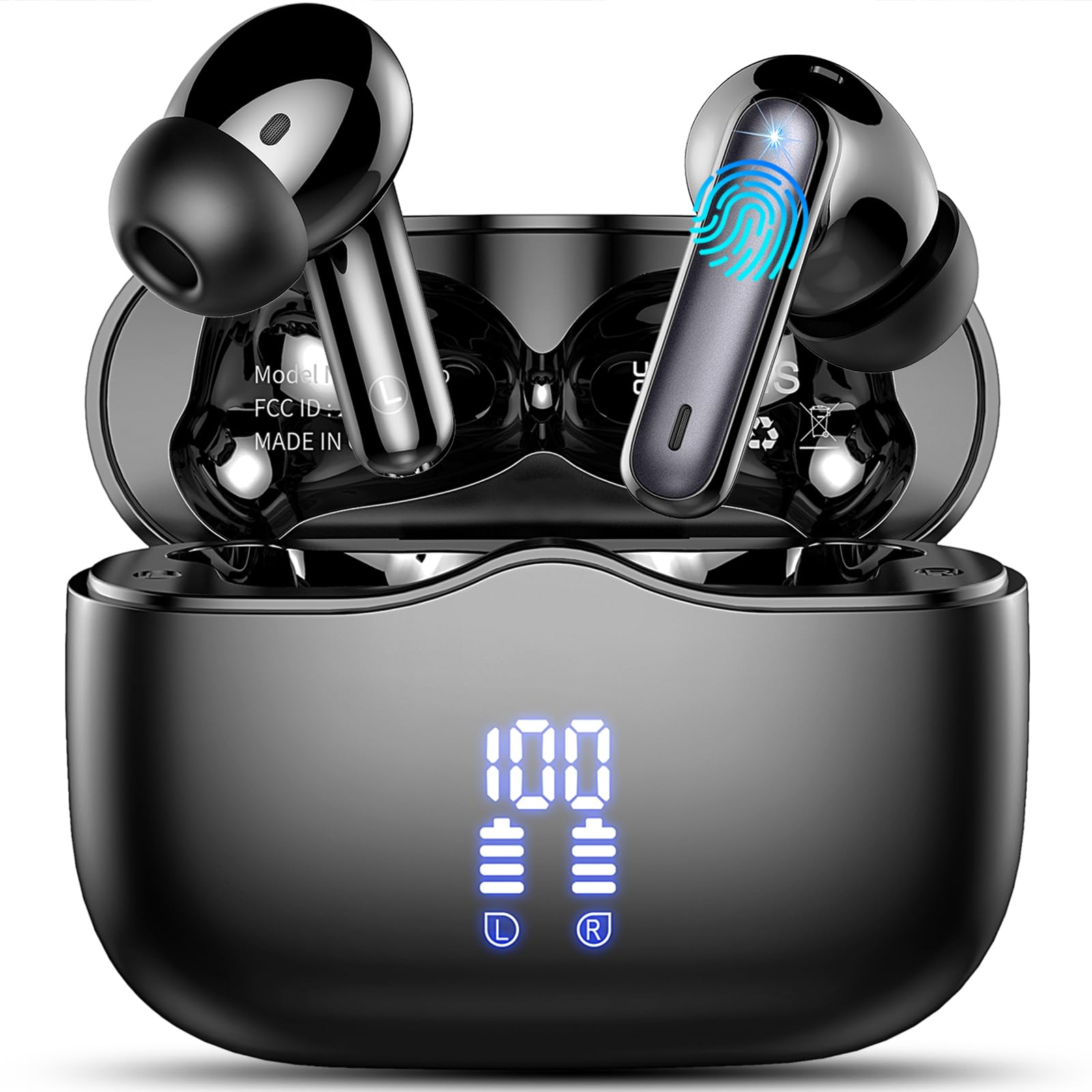 Foto 2 pulgar | Auriculares Inalámbricos Xinwld Bluetooth 5.3 40h Playtime - Venta Internacional.