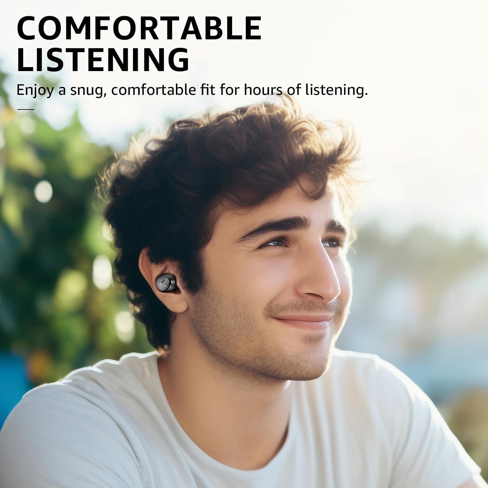 Foto 6 pulgar | Auriculares Inalámbricos Tozo E1 Con Micrófono Bluetooth 5.3 30h Playtime Negros - Venta Internacional.