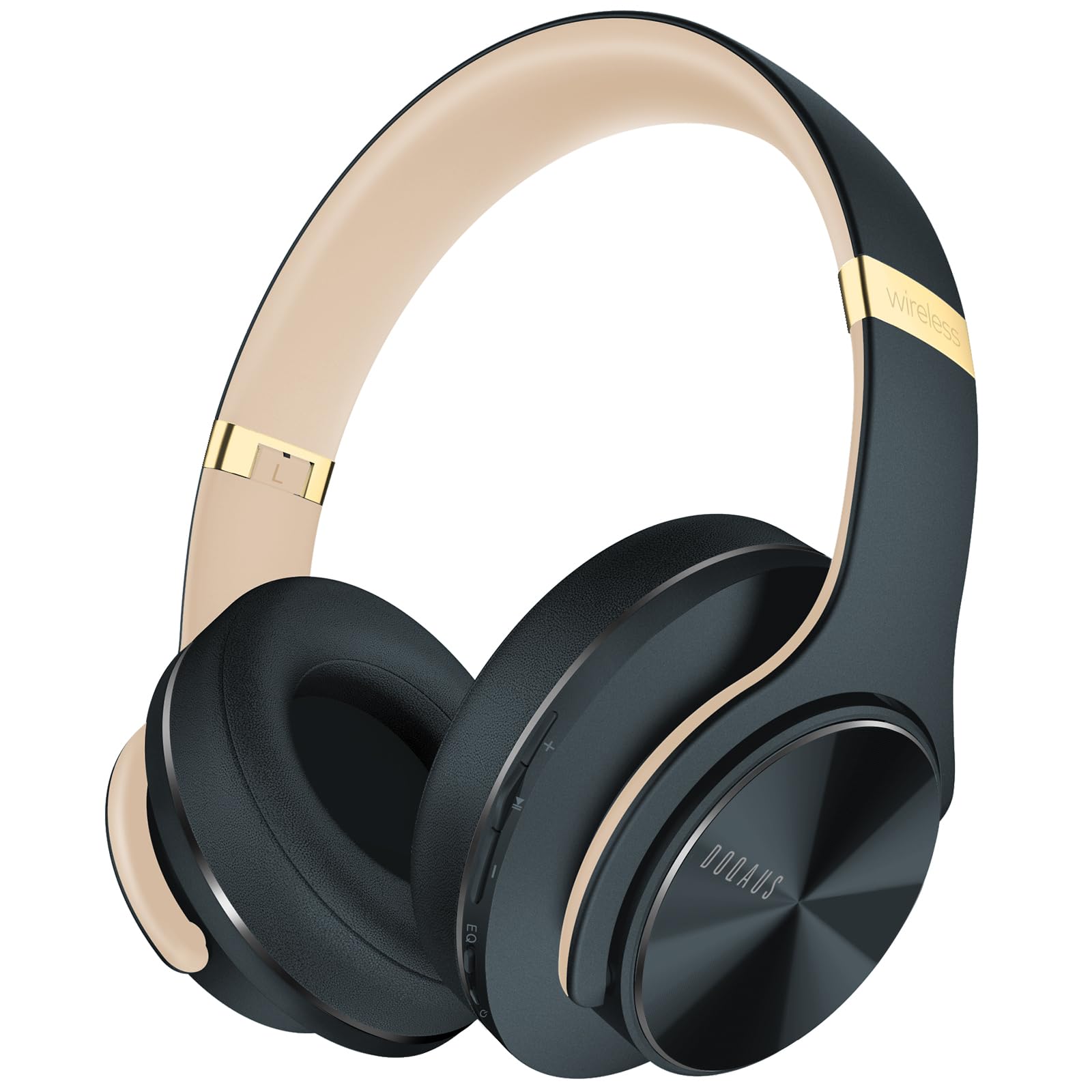 Foto 2 pulgar | Auriculares Bluetooth Doqaus Para Colocar Sobre La Oreja, 90 Horas De Reproducción - Venta Internacional.