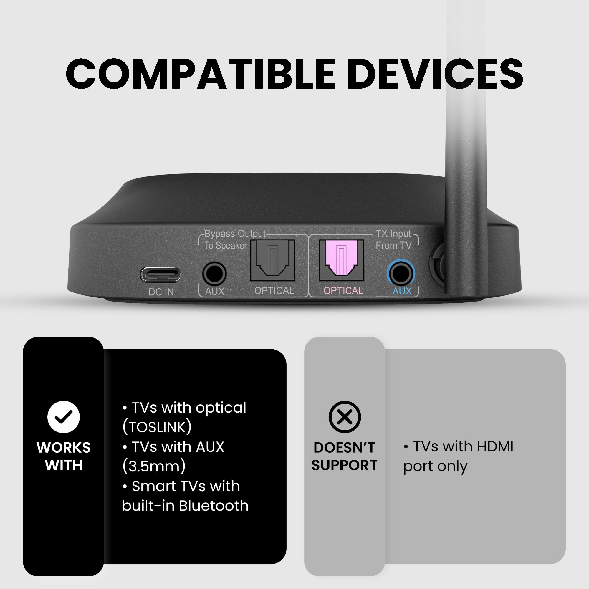 Foto 4 pulgar | Auriculares Inalámbricos Avantree Ht5009 Plus Para Tv Bluetooth 5.3 - Venta Internacional.