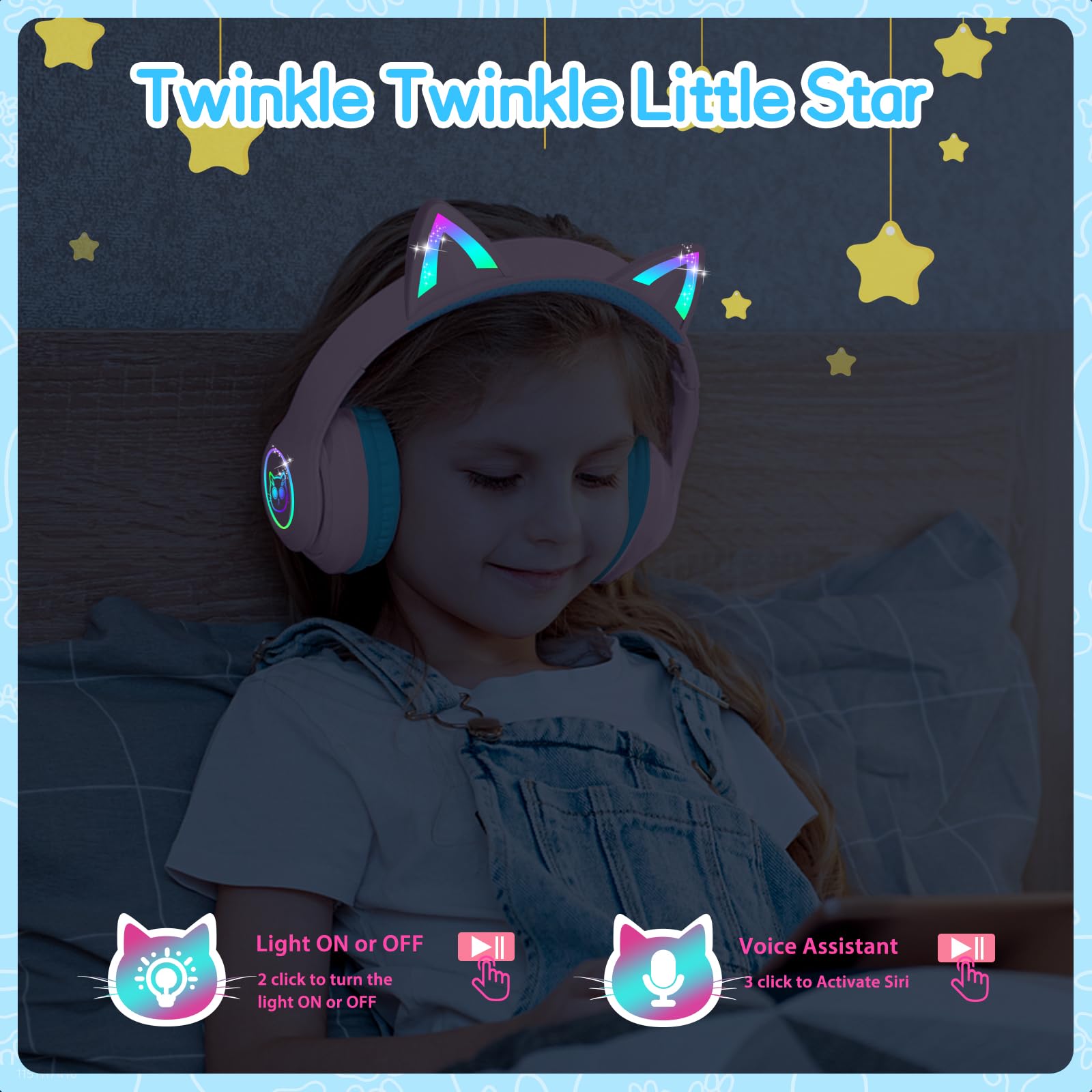 Foto 6 pulgar | Auriculares Bluetooth Lobkin Kids Over Ear 50 H Playtime - Venta Internacional.