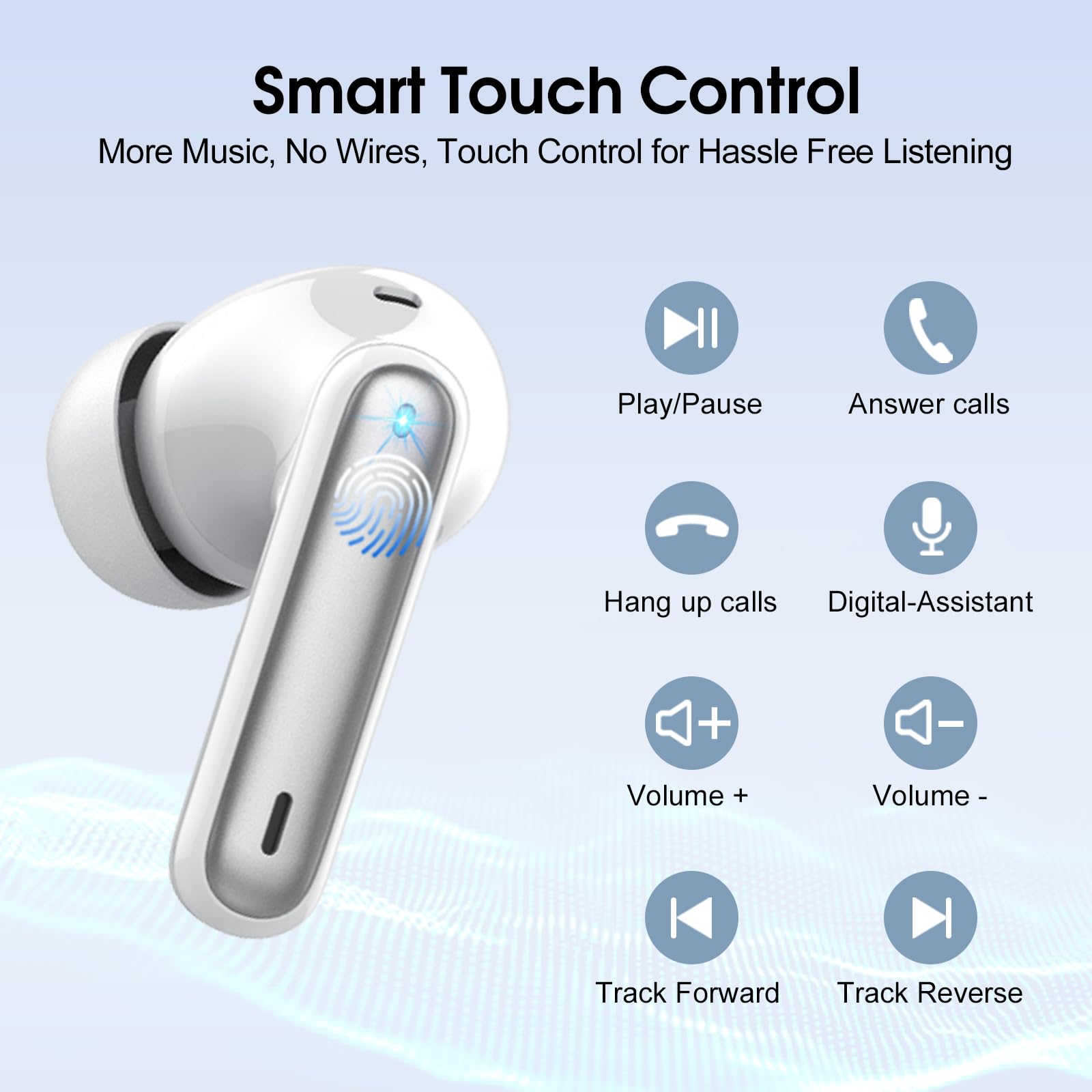 Foto 8 pulgar | Auriculares Inalámbricos Casan 2024 Bluetooth 5.3 Hifi Stereo Ip7 - Venta Internacional.