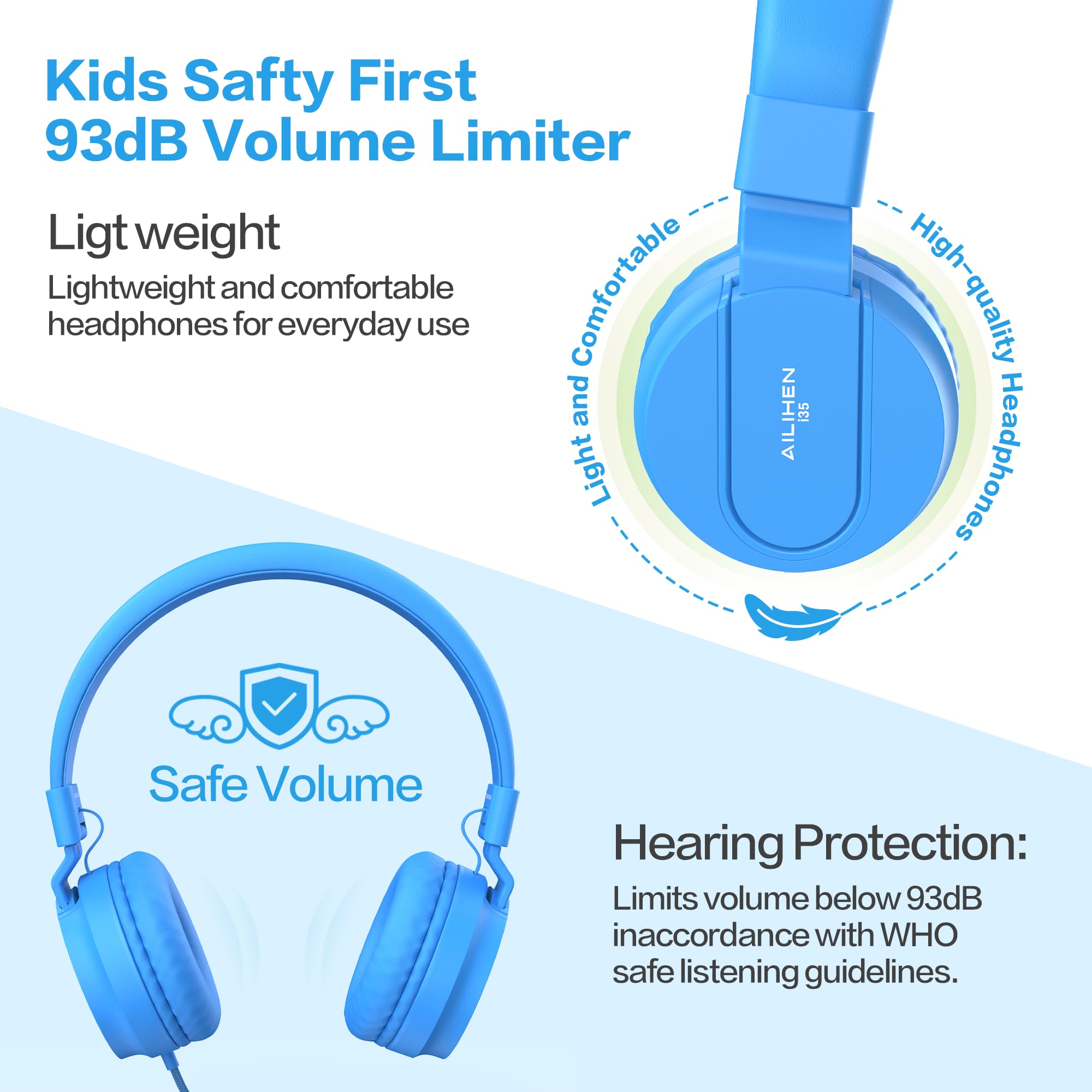 Foto 4 pulgar | Paquete De 10 Auriculares Ailihen Classroom Para Niños Con Micrófono - Venta Internacional.