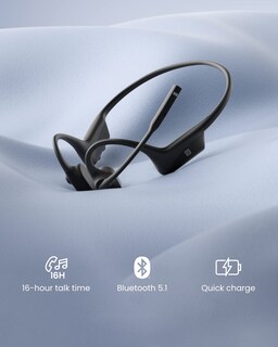 Foto 6 | Auriculares Aftershokz Opencomm Uc-bluetooth Para Ordenador Estéreo - Venta Internacional.