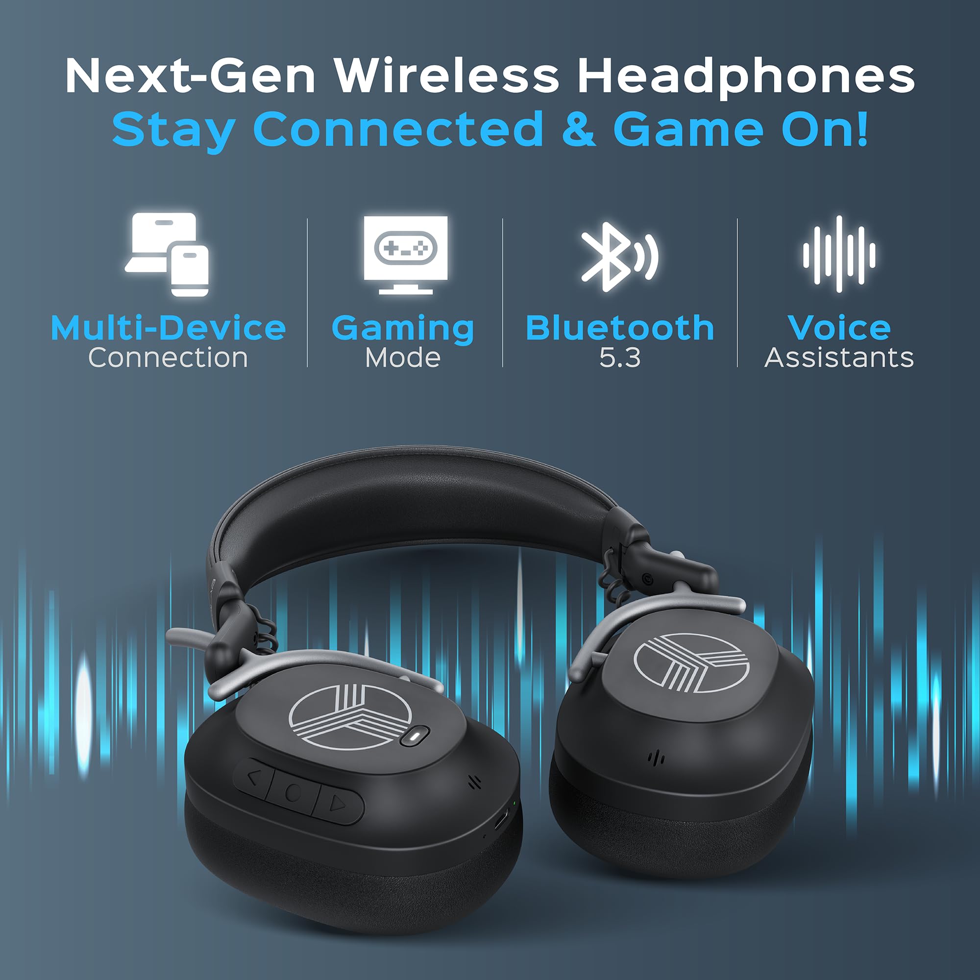 Foto 8 pulgar | Auriculares Treblab U5 Hybrid Anc Para Colocar Sobre Las Orejas Bluetooth 5.3 55h - Venta Internacional.