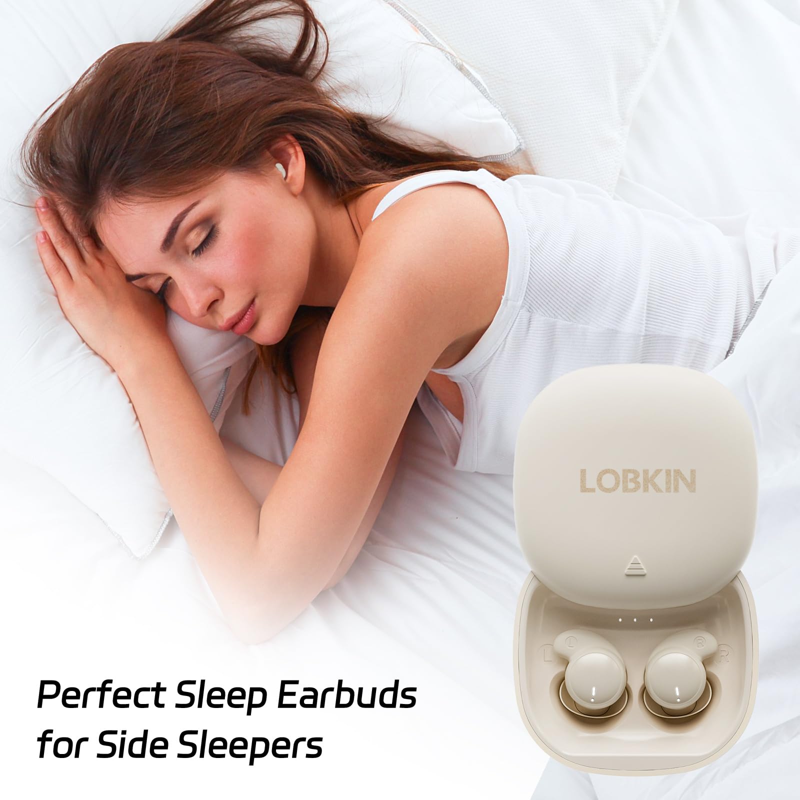 Foto 4 pulgar | Auriculares Para Dormir Lobkin Inalámbricos Bluetooth 5.4 Con Bloqueo De Ruido - Venta Internacional.