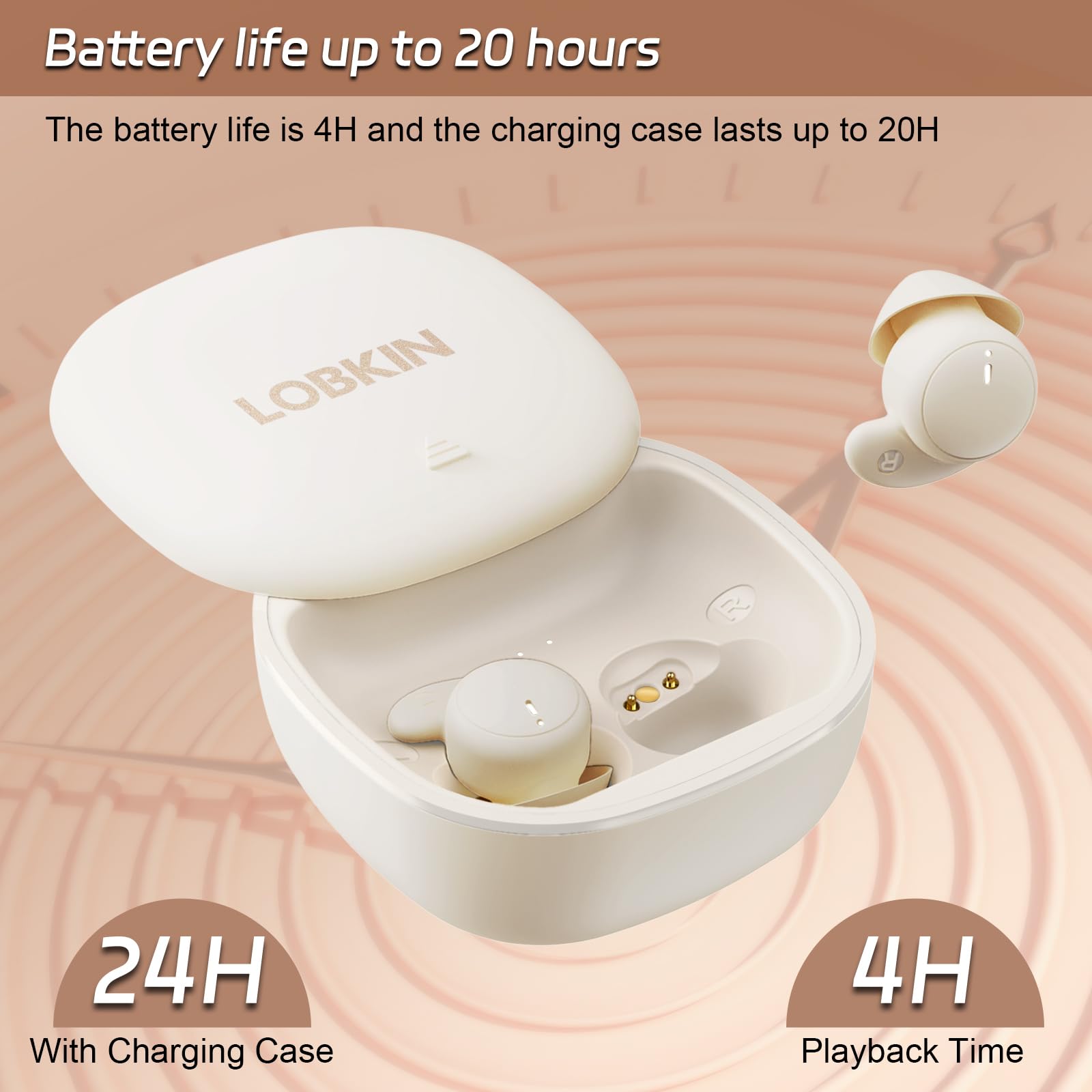 Foto 7 pulgar | Auriculares Para Dormir Lobkin Inalámbricos Bluetooth 5.4 Con Bloqueo De Ruido - Venta Internacional.