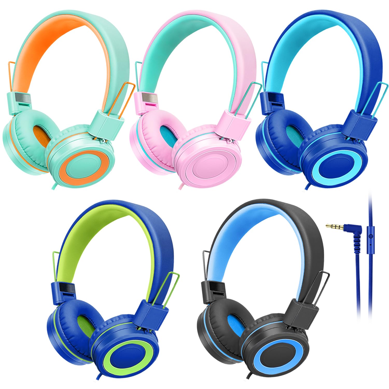 Foto 2 pulgar | Auriculares Cn-outlet Classroom, Plegables Y Ajustables, Para Niños, X5 - Venta Internacional.