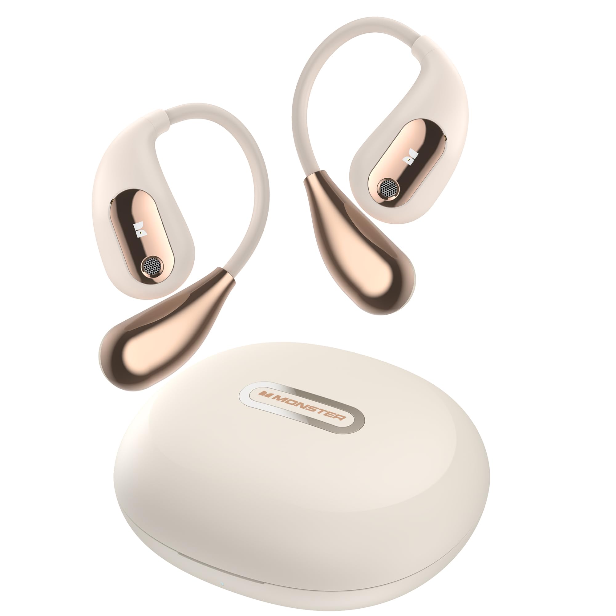 Foto 2 pulgar | Auriculares Open Ear Monster Ac210 Bluetooth 5.4 Blancos - Venta Internacional.