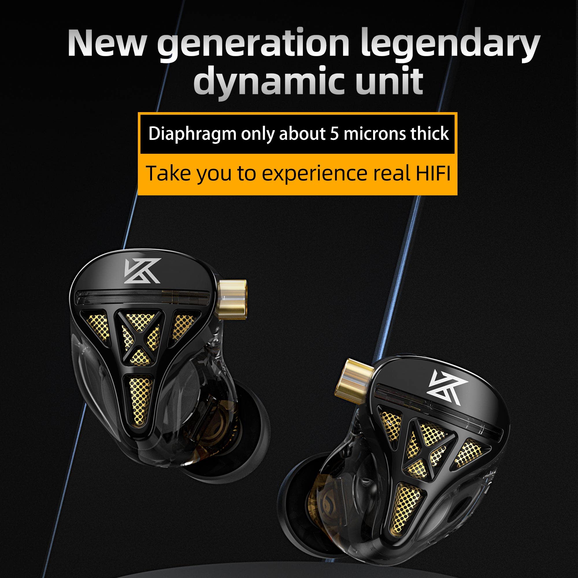 Foto 4 pulgar | Auriculares Con Cable Kinboofi Kz Dqs Hifi Dynamic Iem - Venta Internacional.