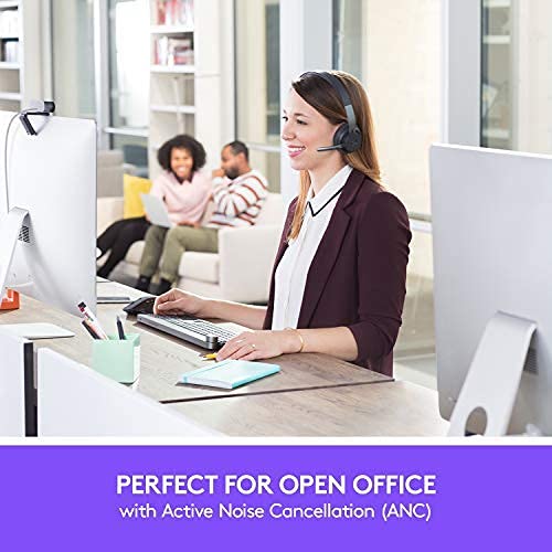 Foto 2 | Auriculares Bluetooth Logitech Zone Wireless Certificados Para Microsoft Teams, Color Grafito - Venta Internacional.